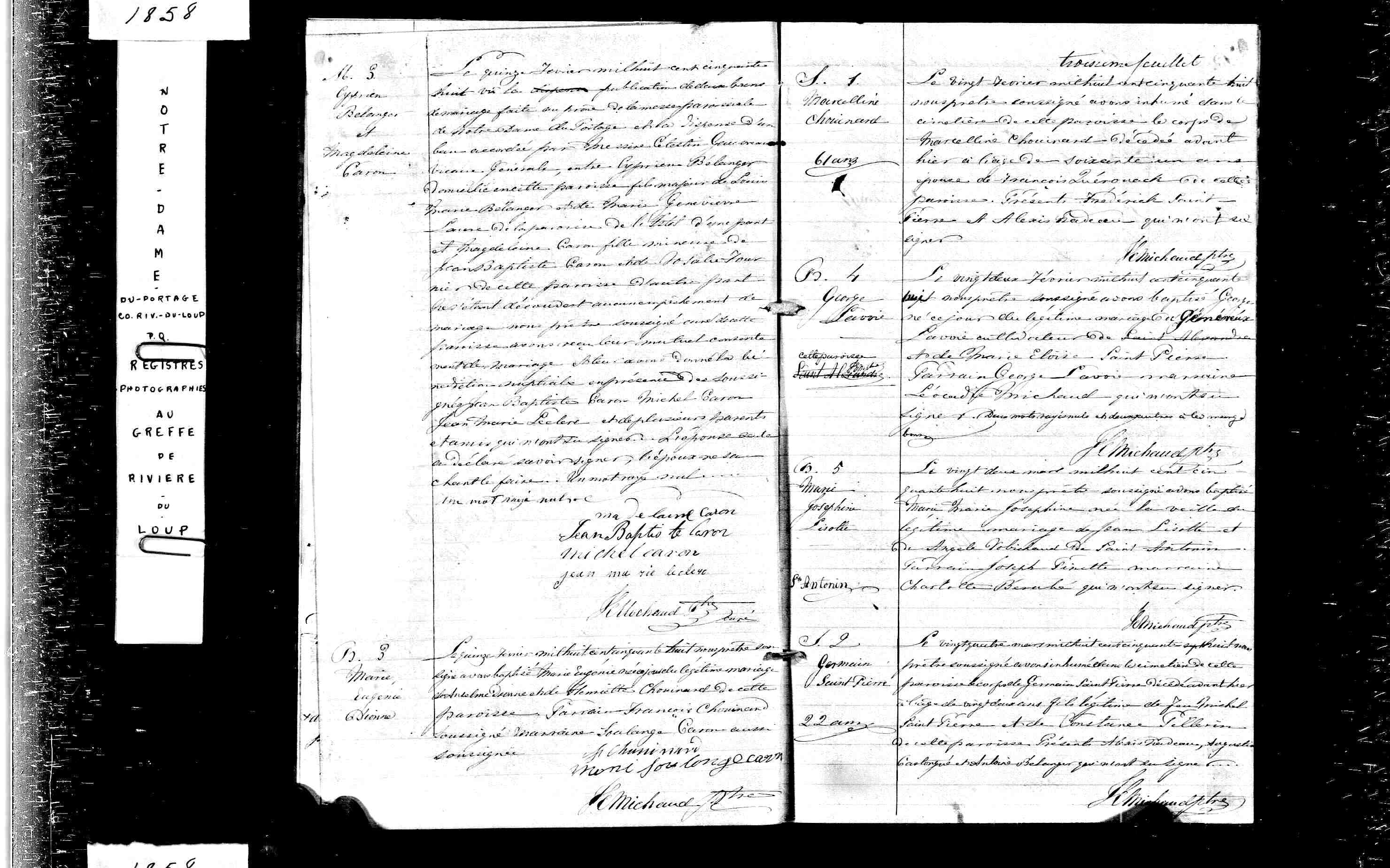 Acte de sépulture