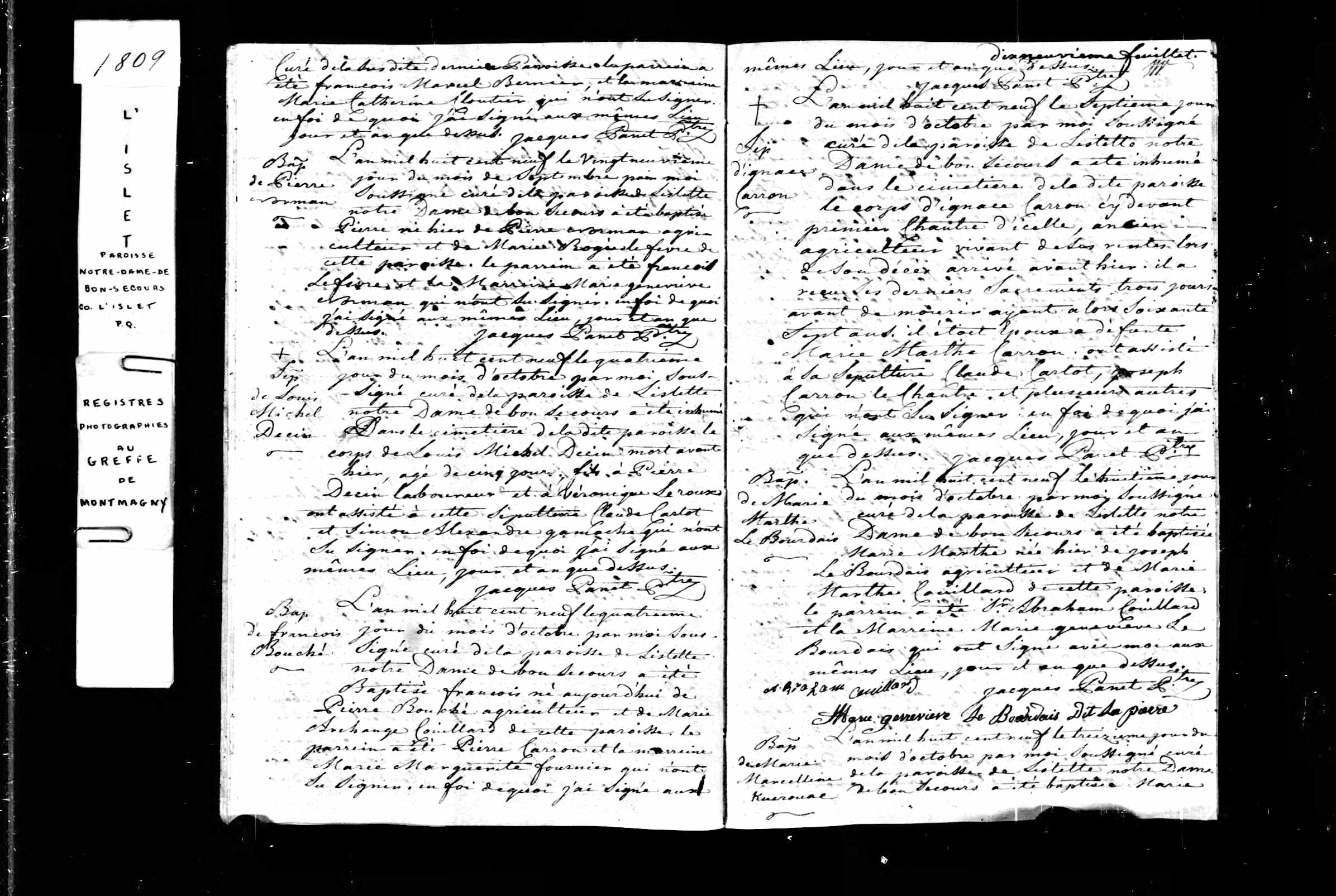 Acte de baptême