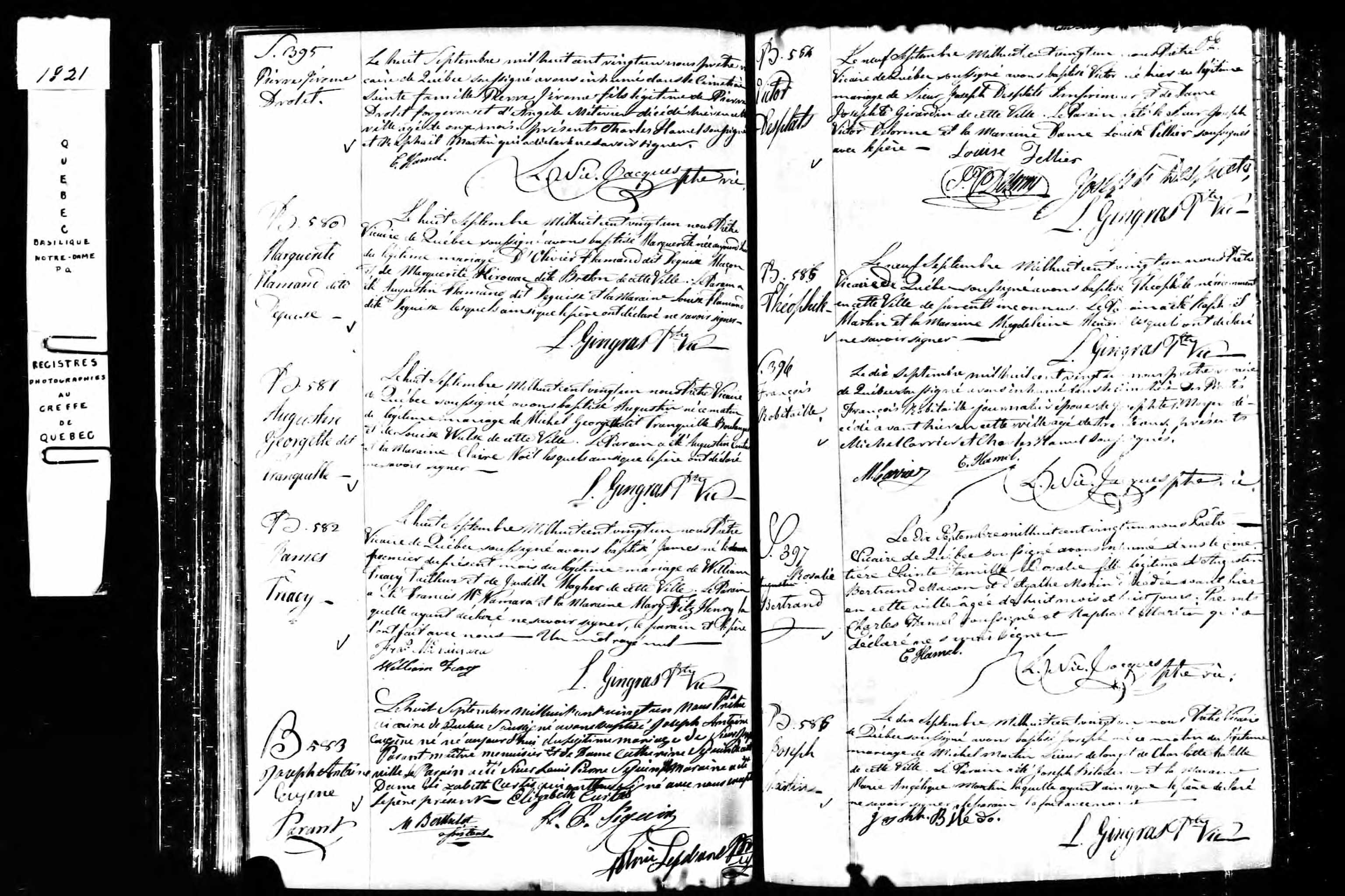 Acte de baptême Acte de baptême