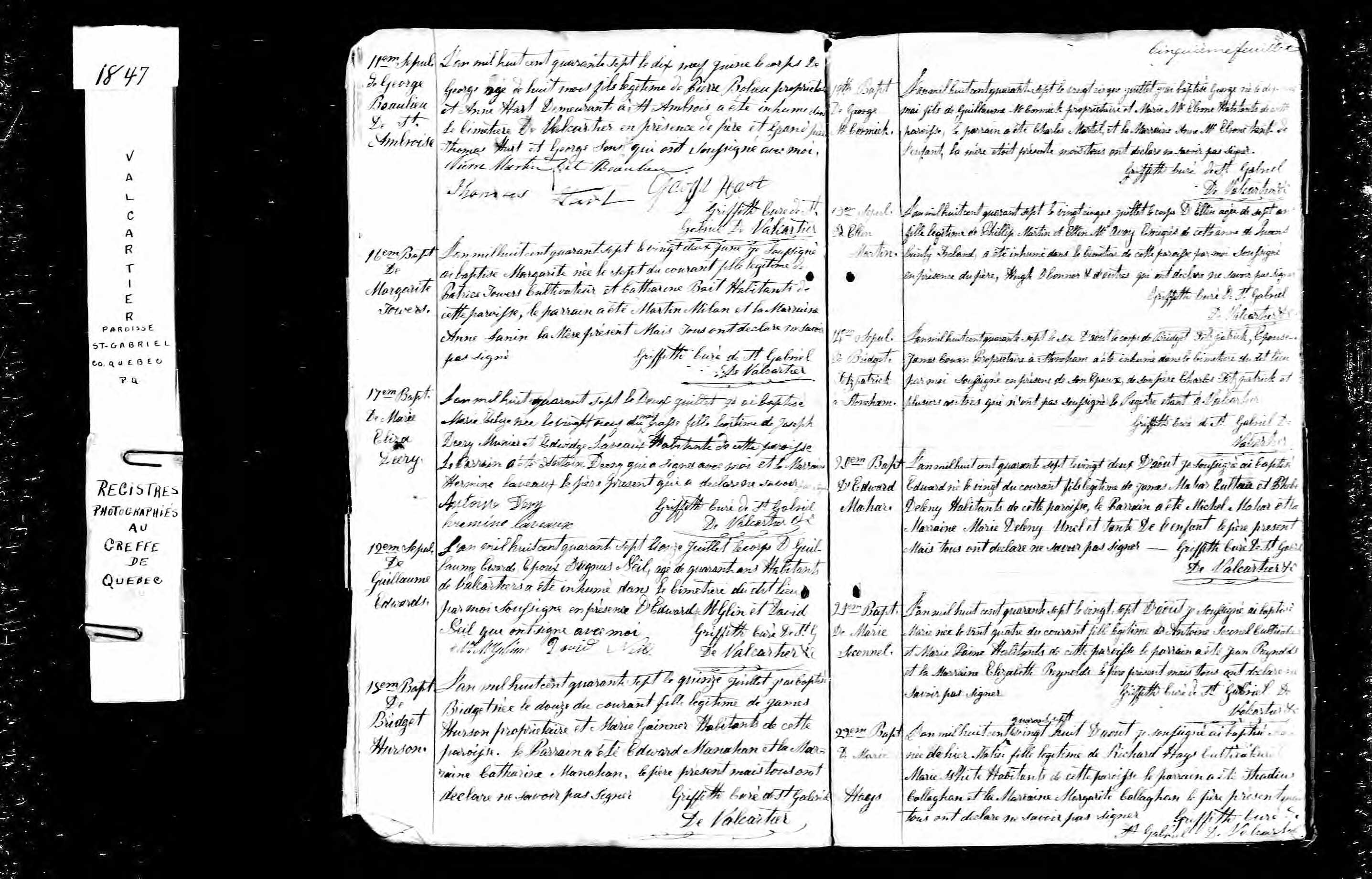 Acte de baptême