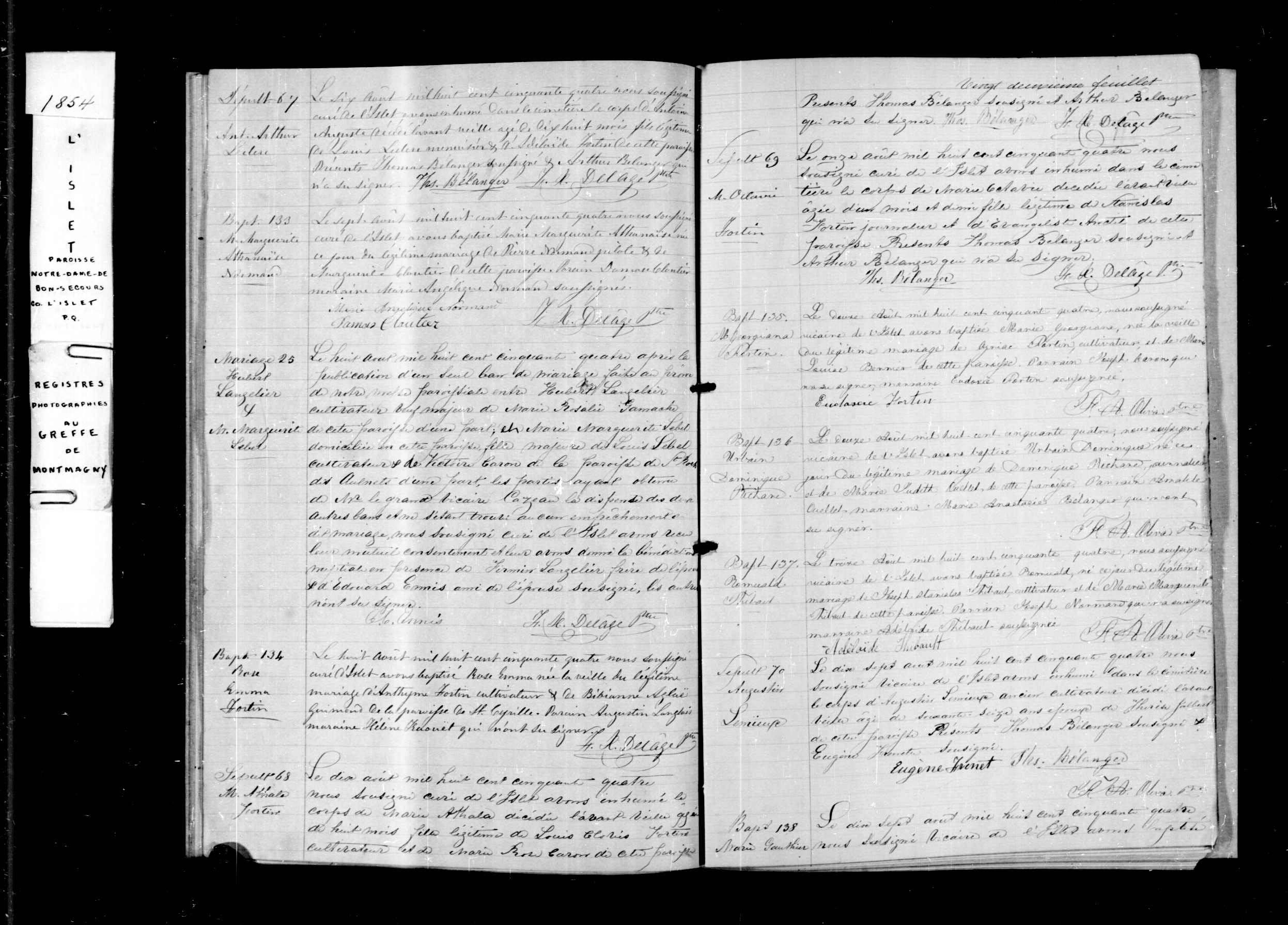 Acte de baptême