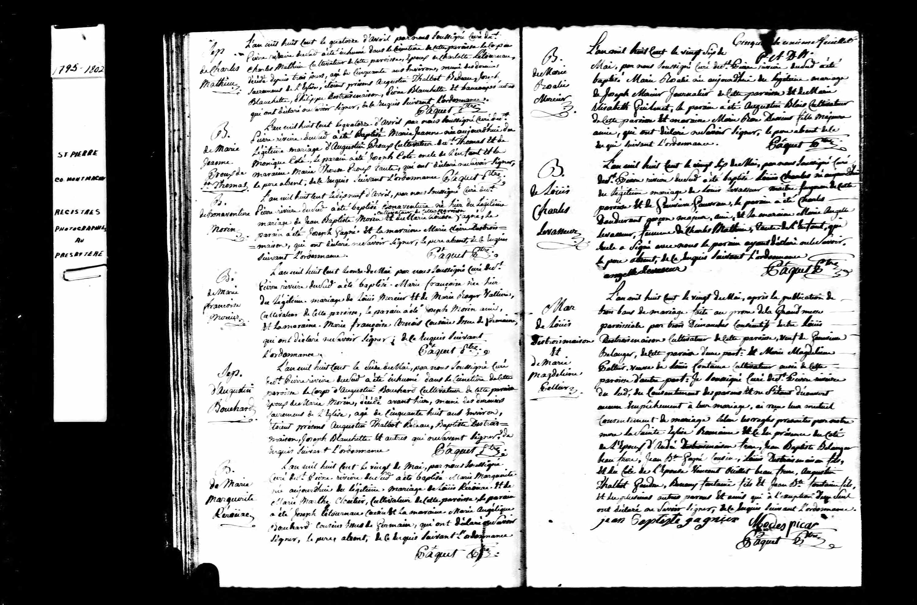 Acte de baptême