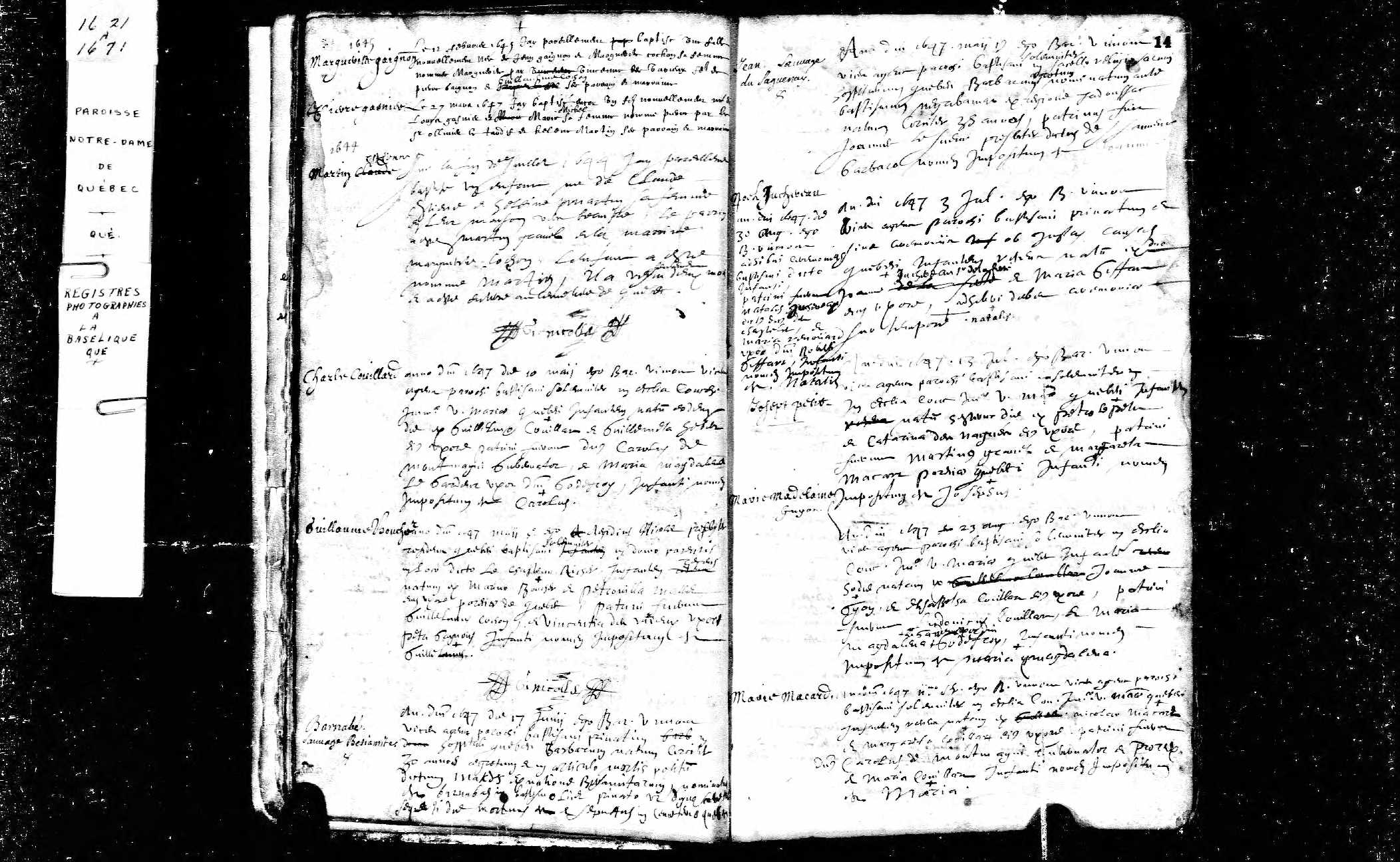 Acte de baptême