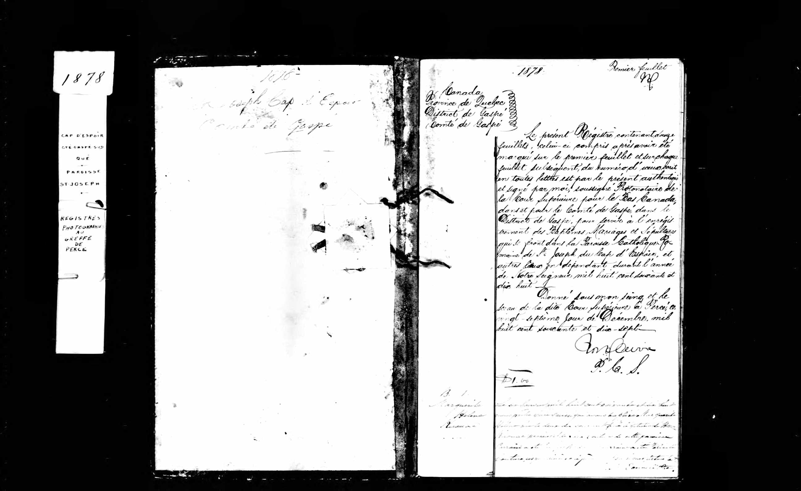 Acte de baptême
