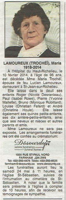 Nécrologie