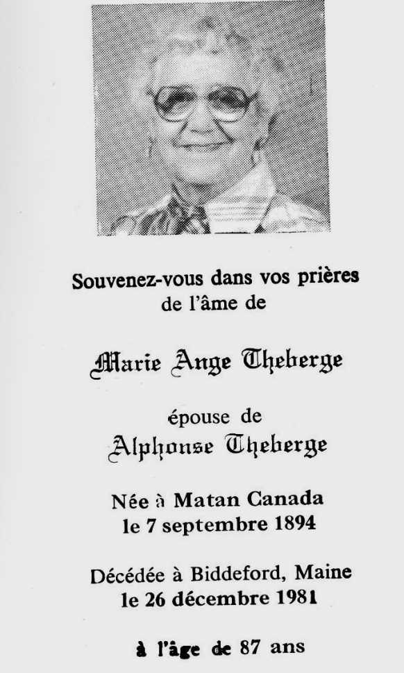 Carte mortuaire