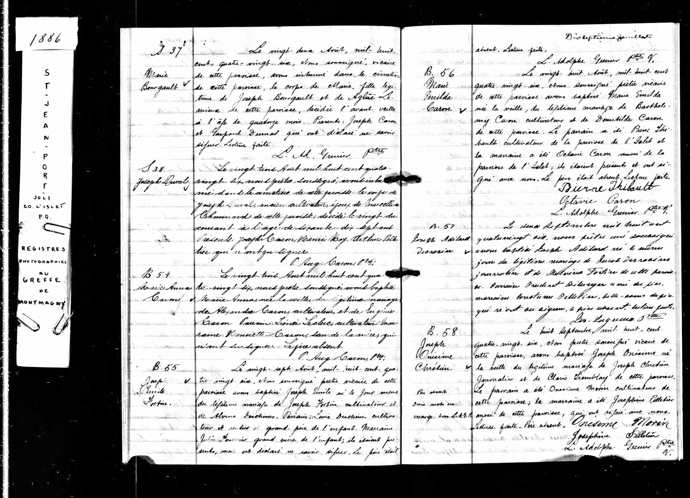 Acte de baptême