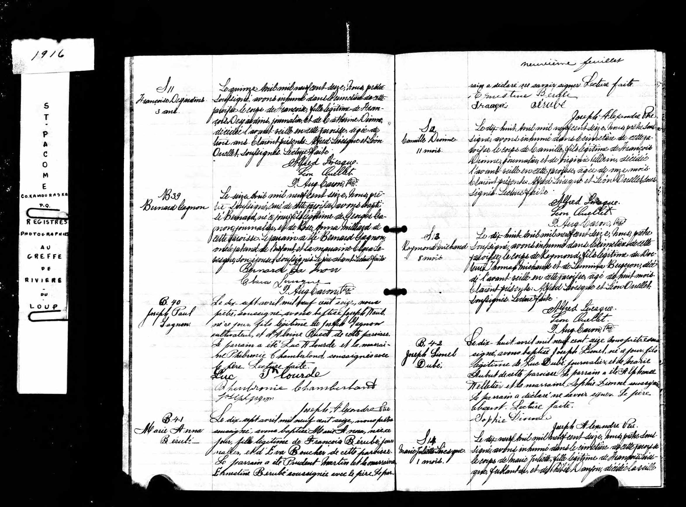 Acte de baptême