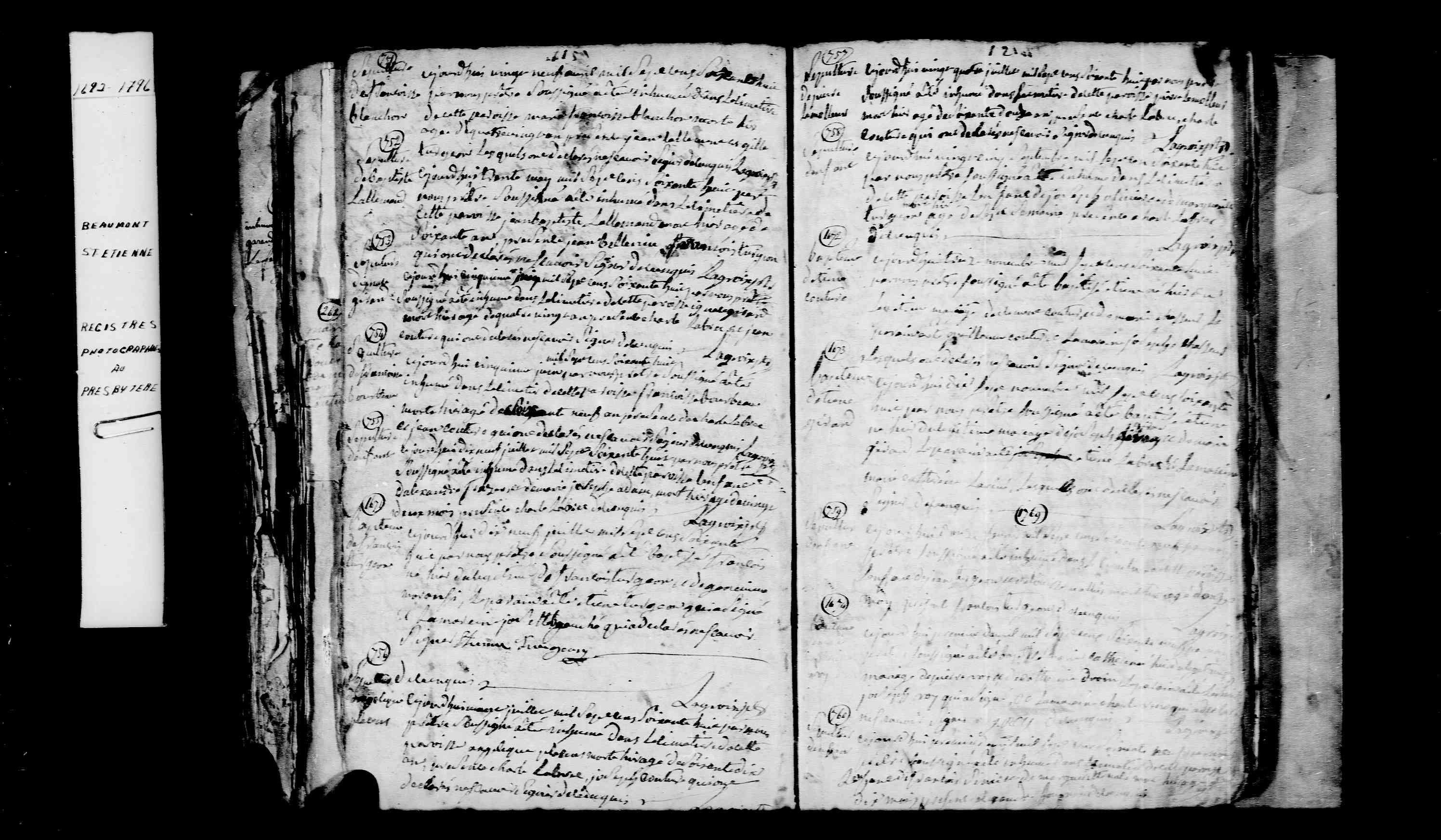 Acte de sépulture