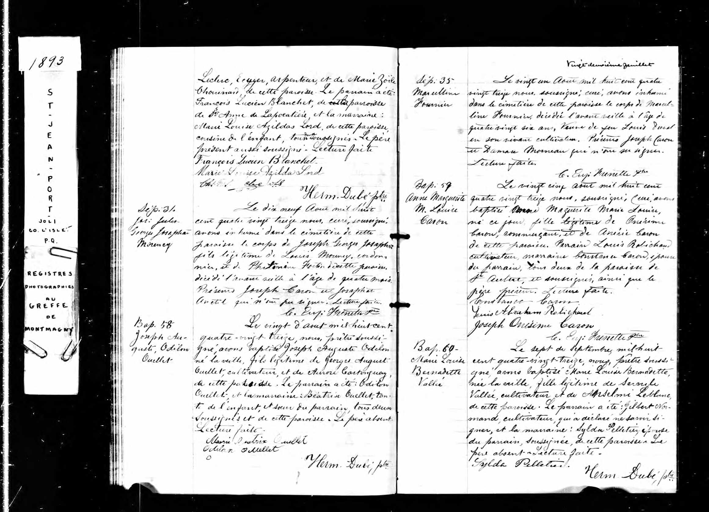 Acte de baptême