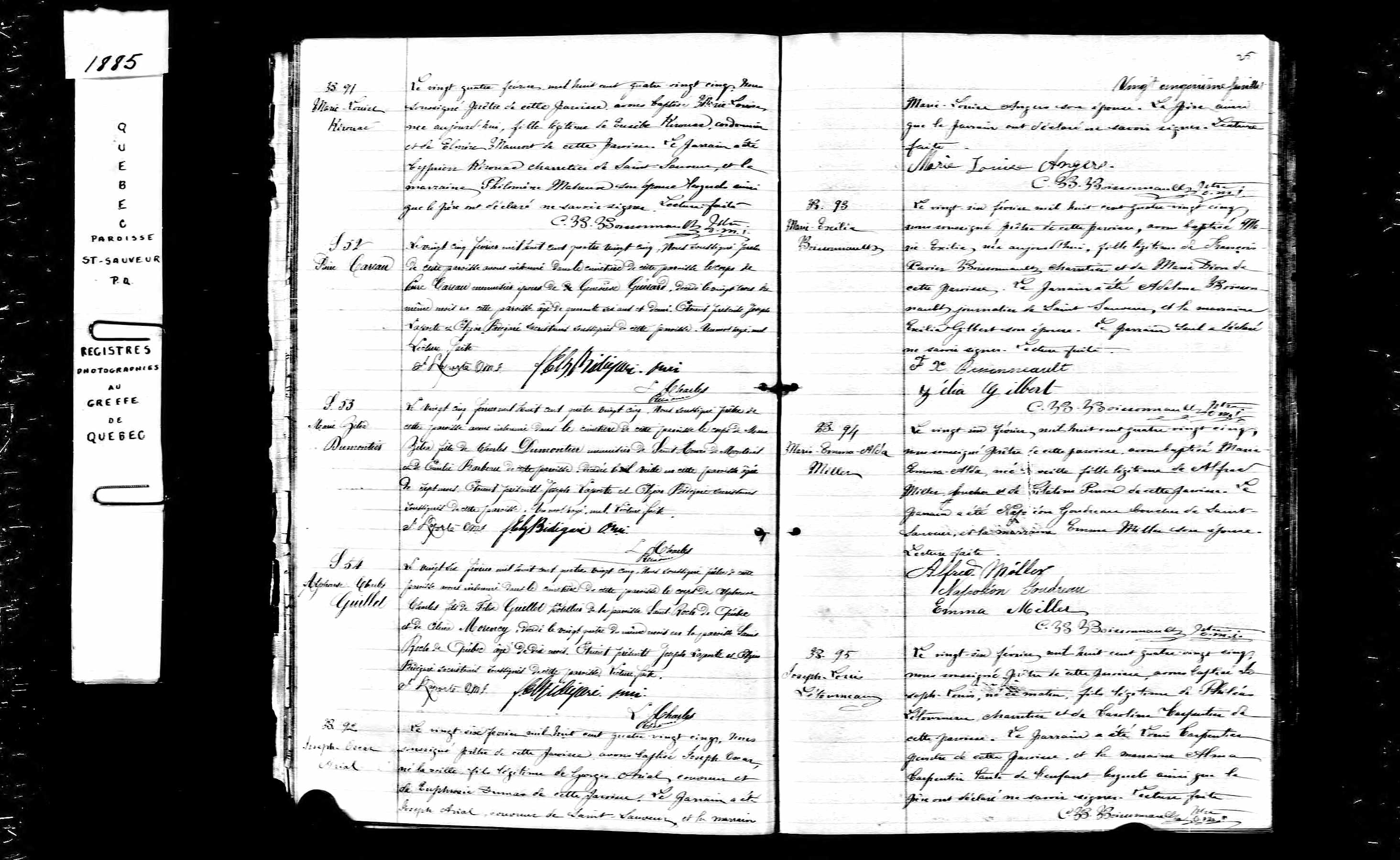Acte de baptême