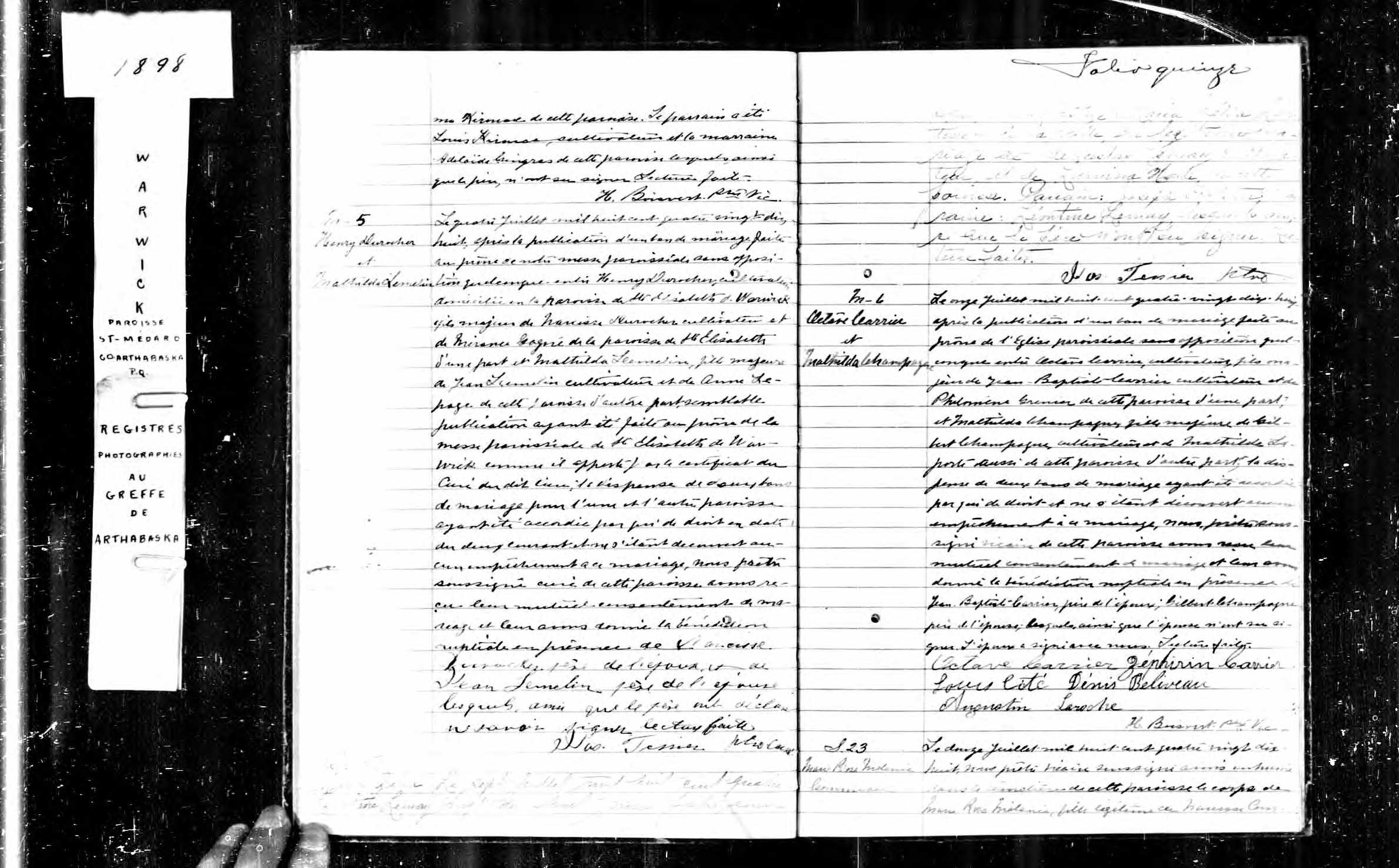 Acte de baptême Acte de baptême
