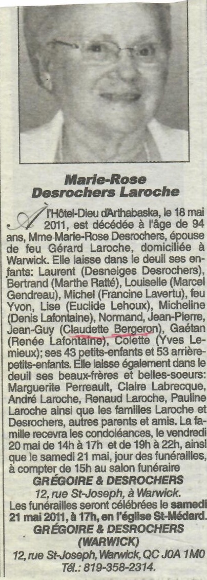 Nécrologie