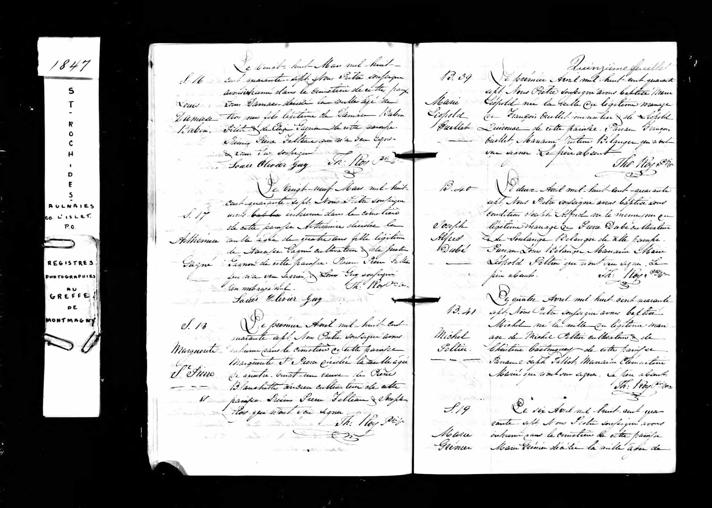 Acte de baptême