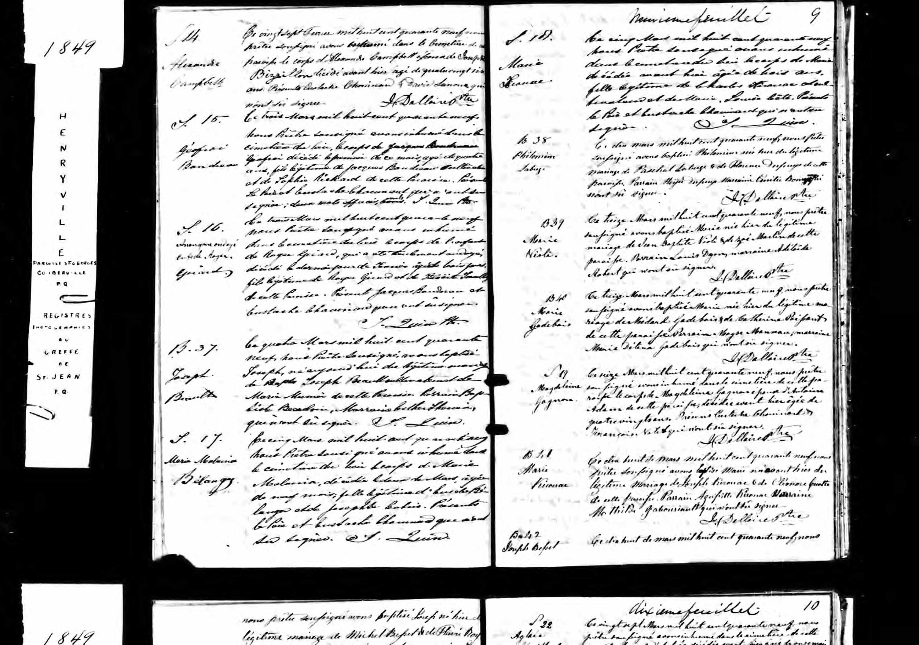 Acte de baptême