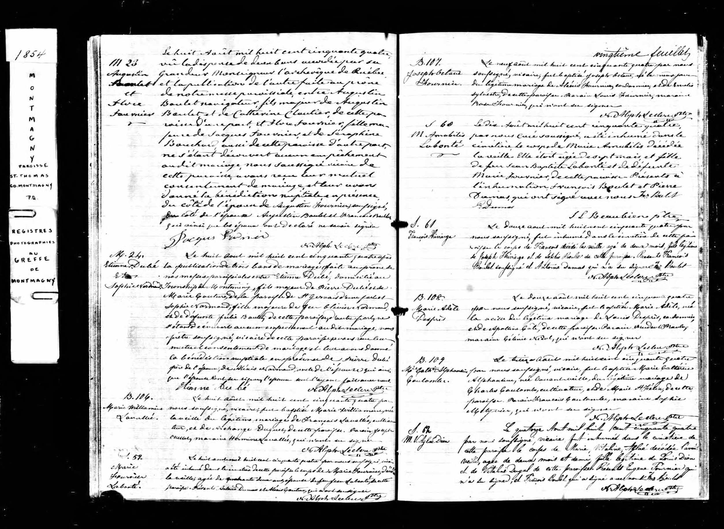 Acte de baptême