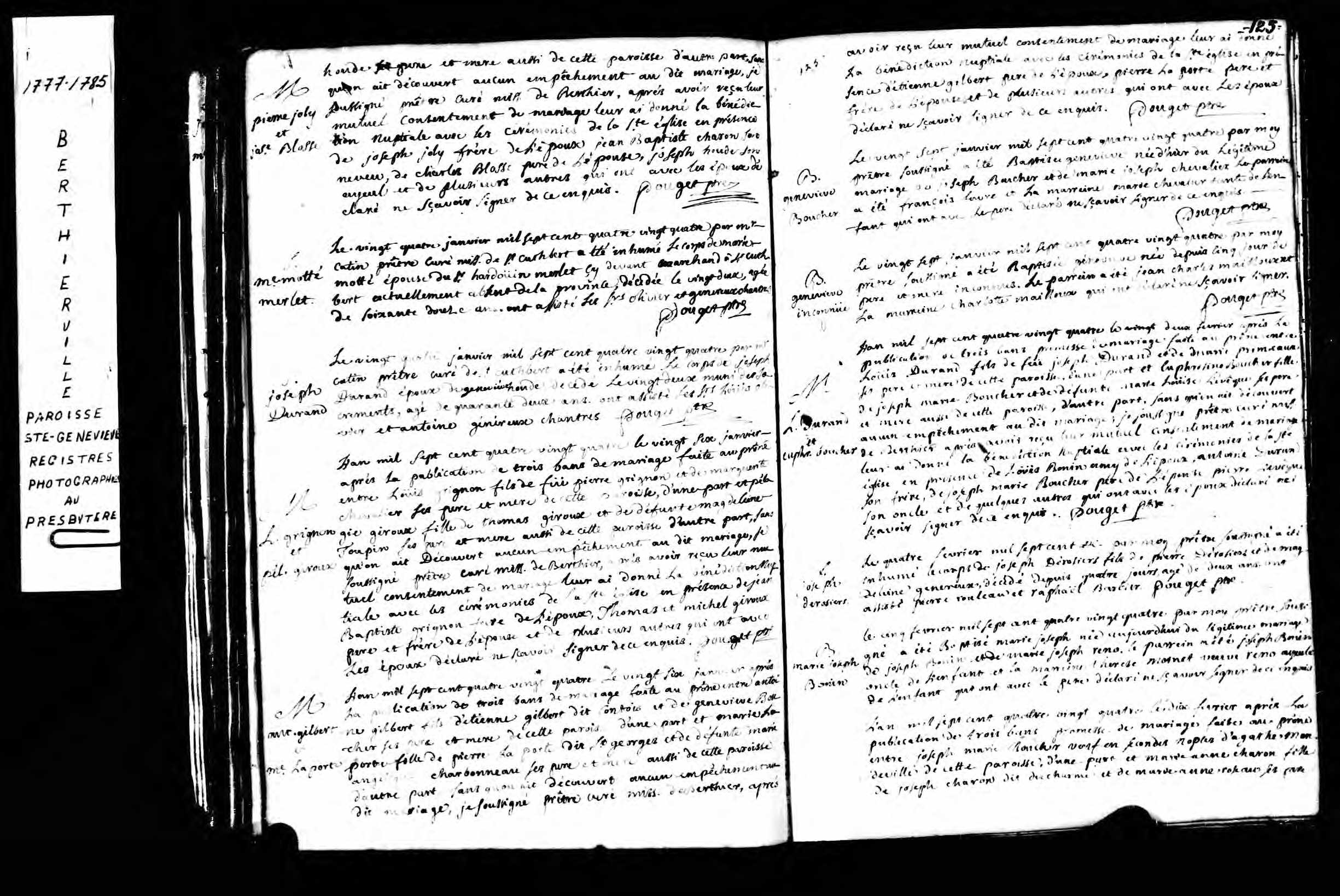 Acte de sépulture Acte de sépulture