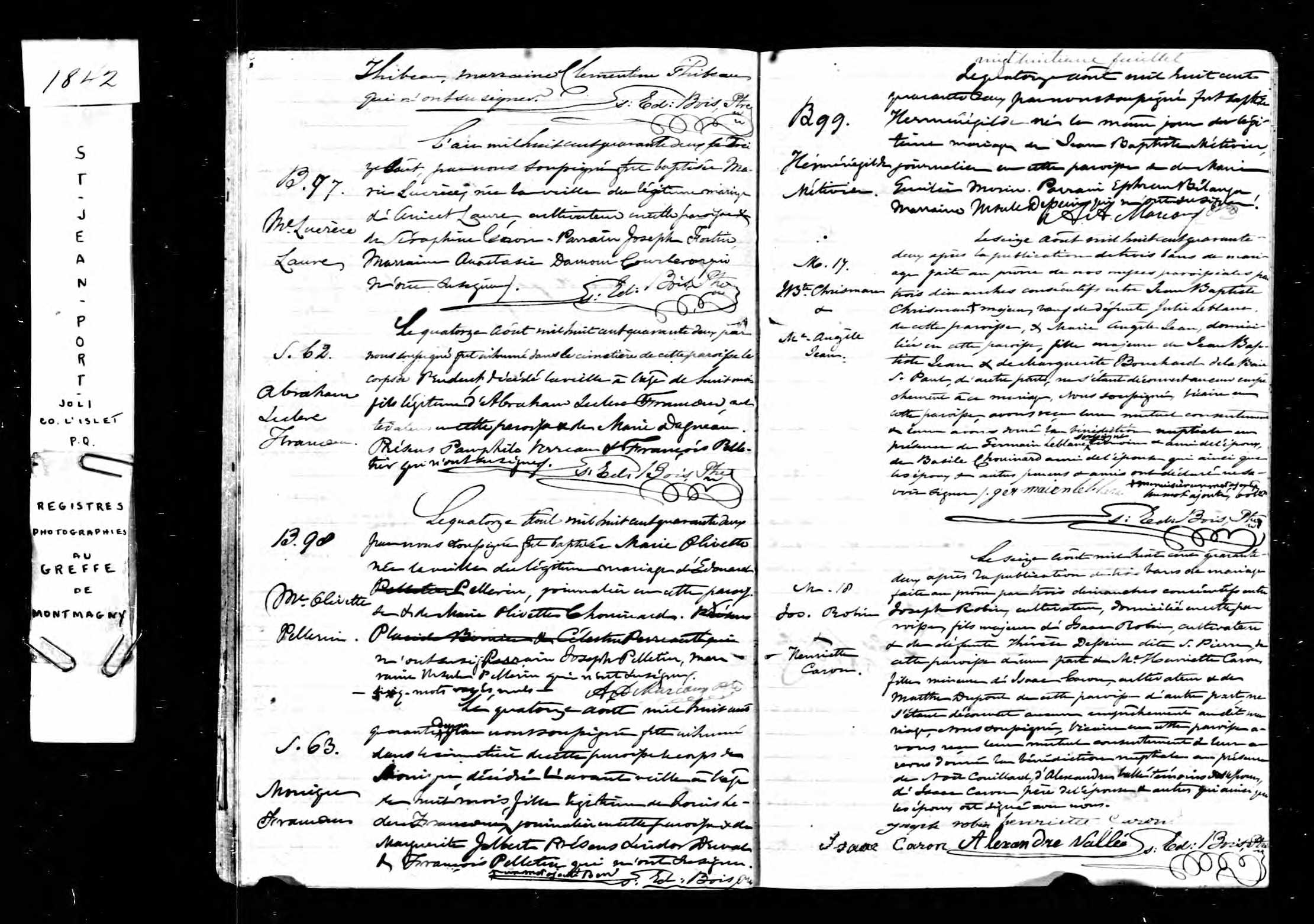 Acte de baptême