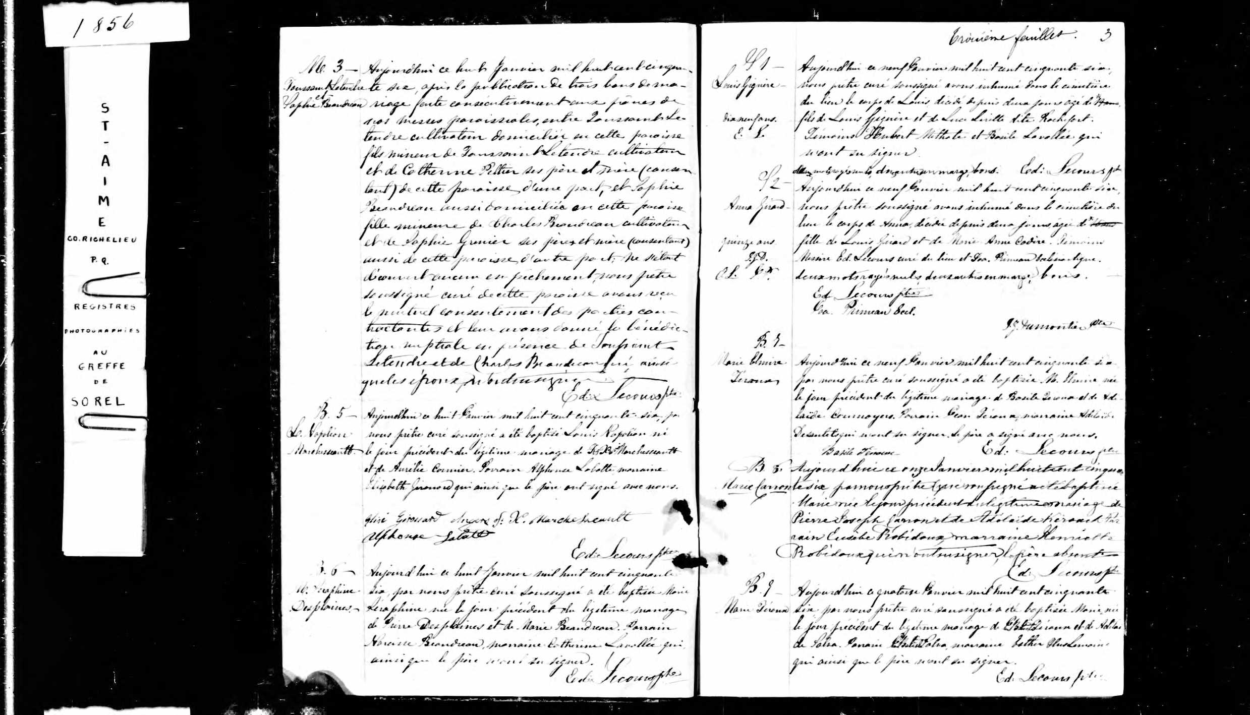 Acte de baptême