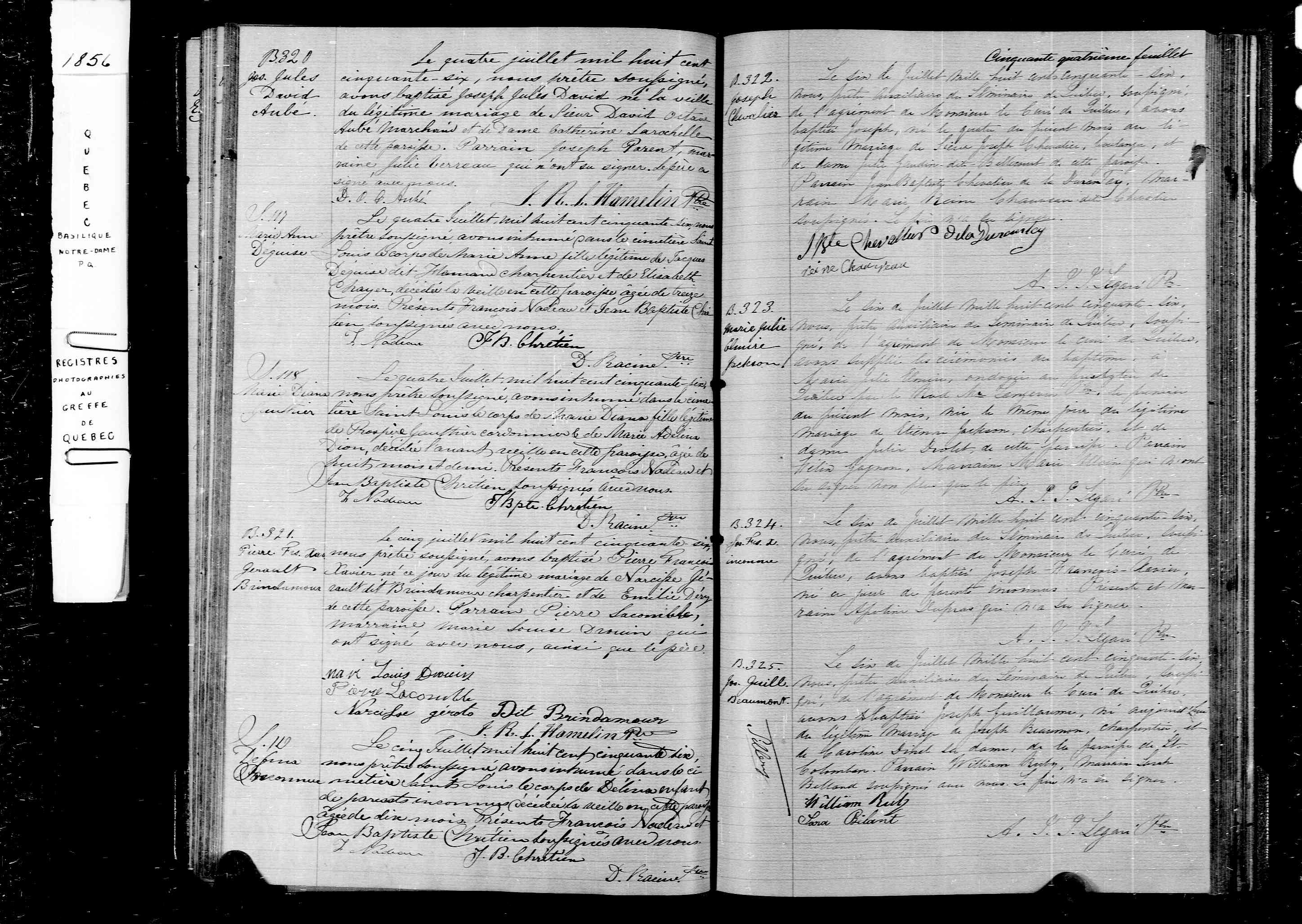 Acte de sépulture