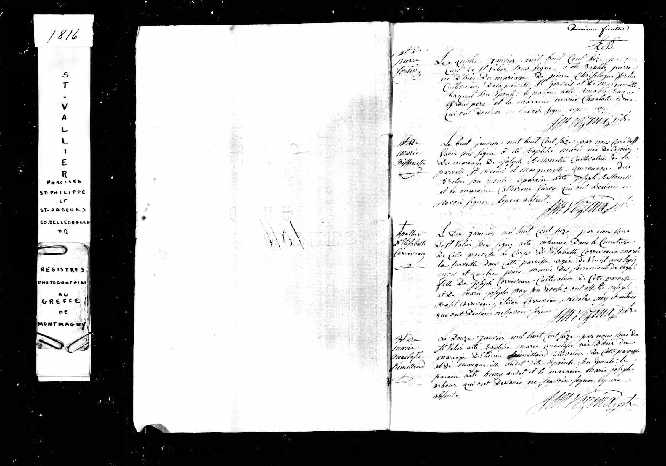 Acte de baptême Acte de baptême