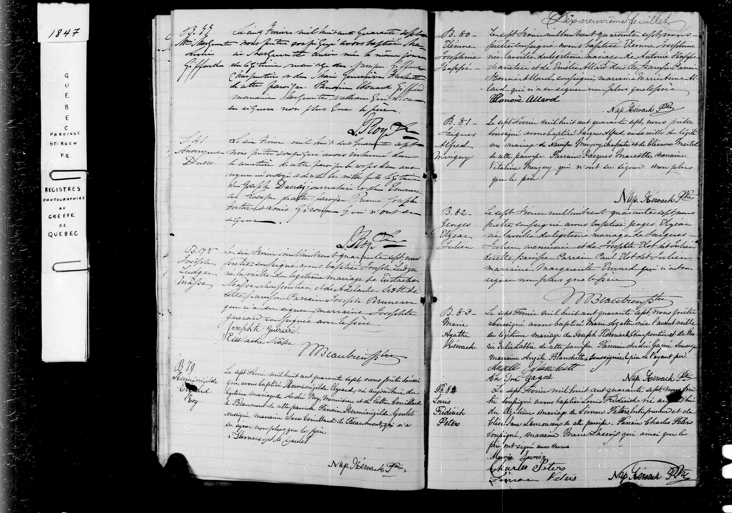 Acte de baptême