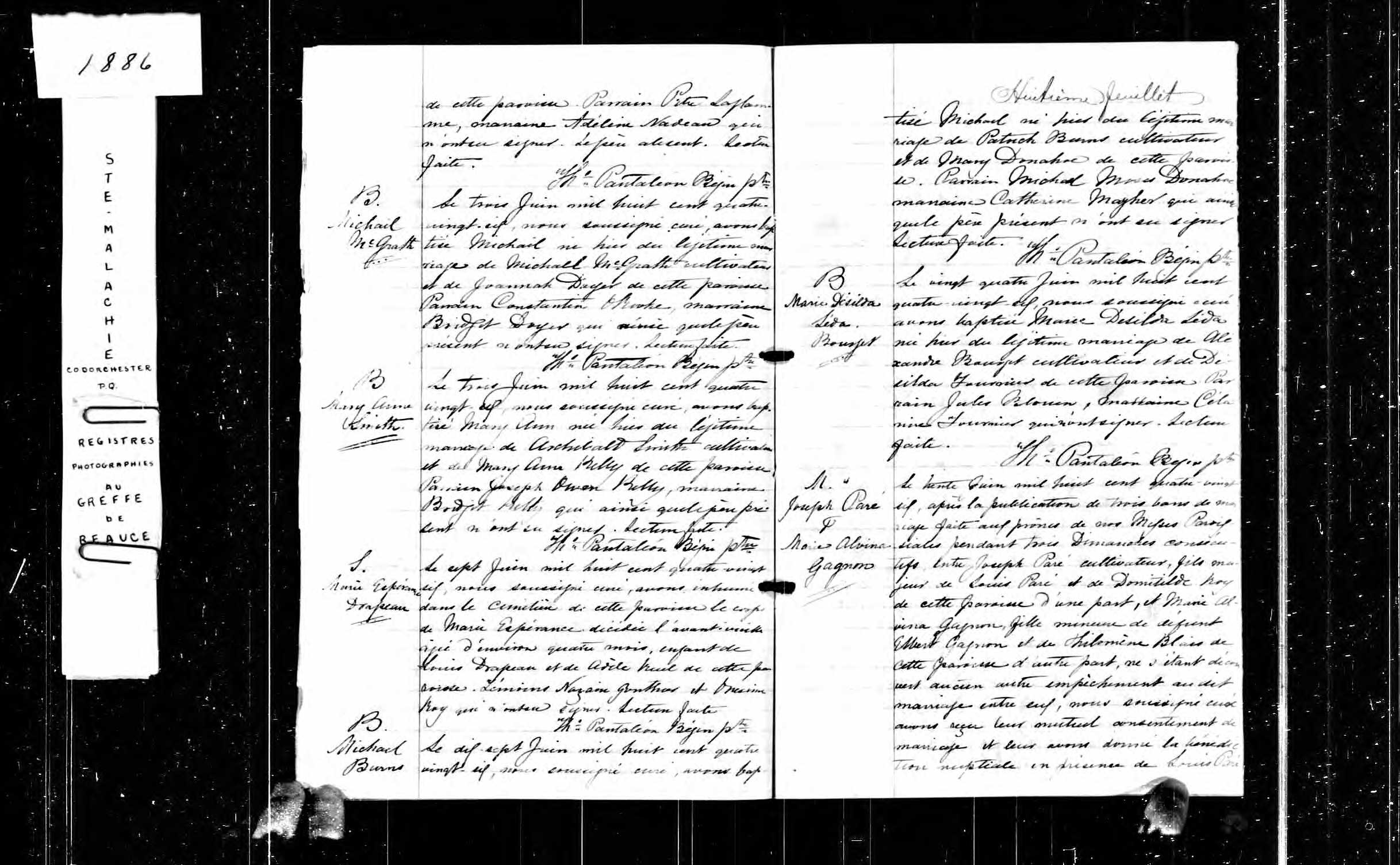 Acte de baptême
