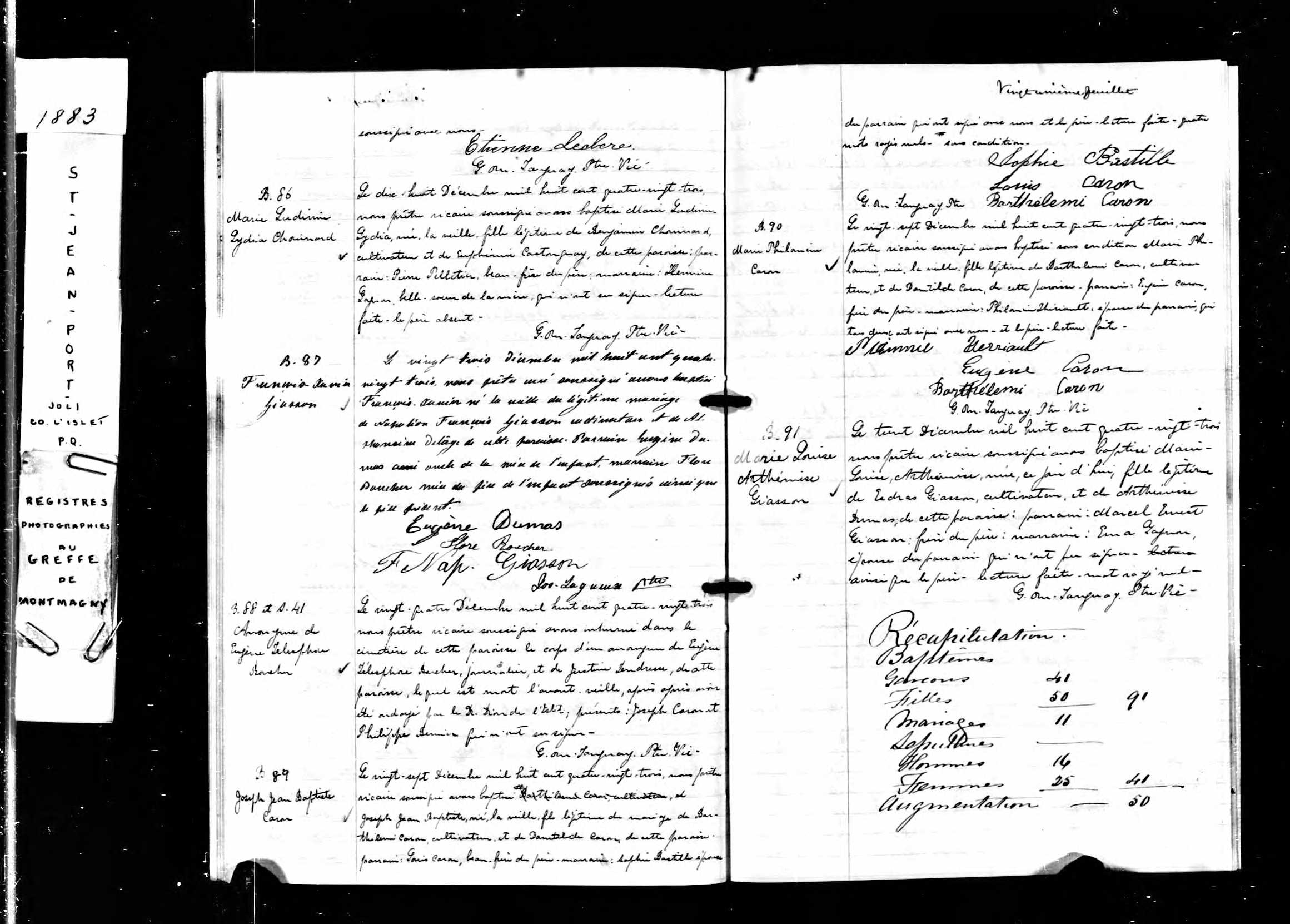 Acte de baptême