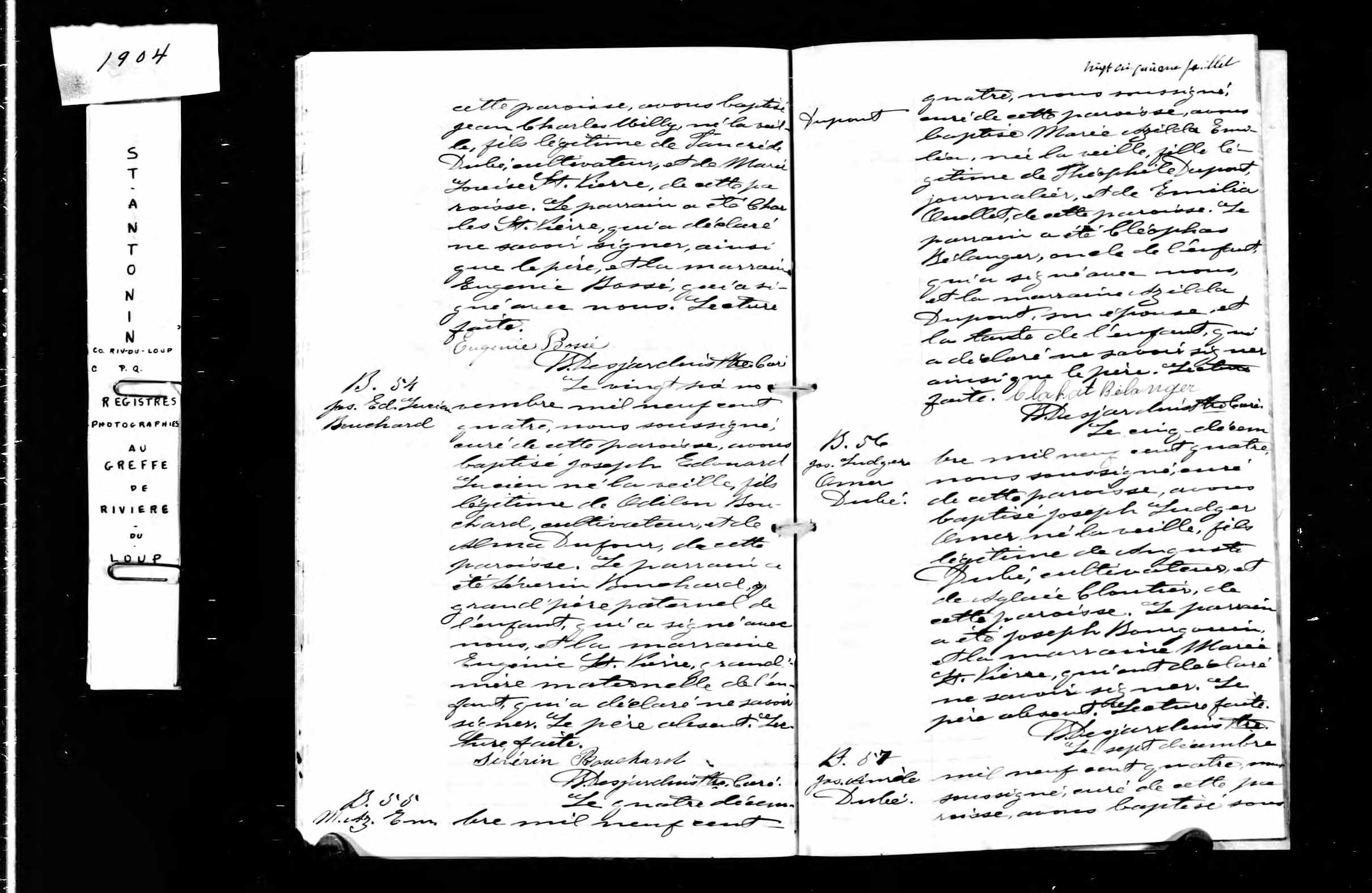 Acte de baptême