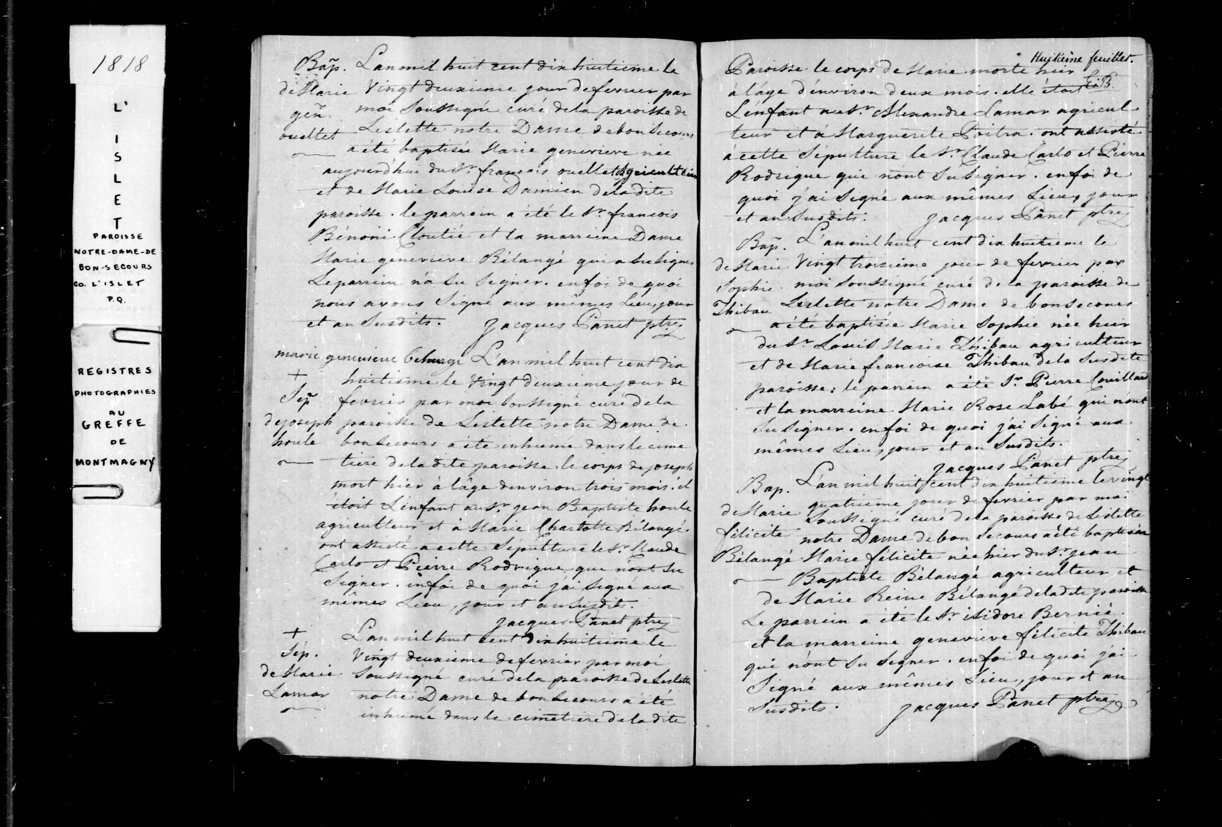 Acte de sépulture