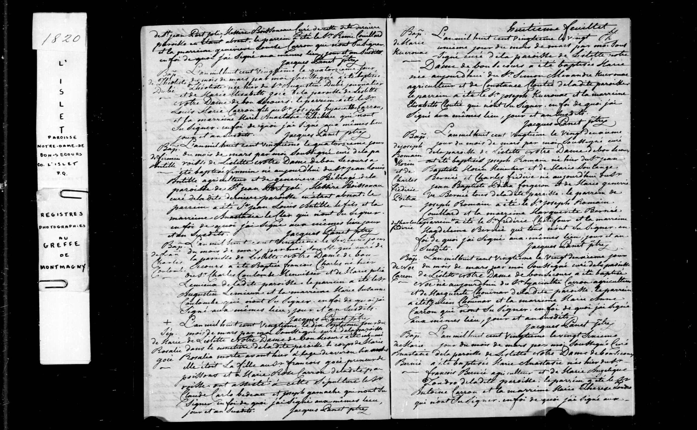 Acte de baptême