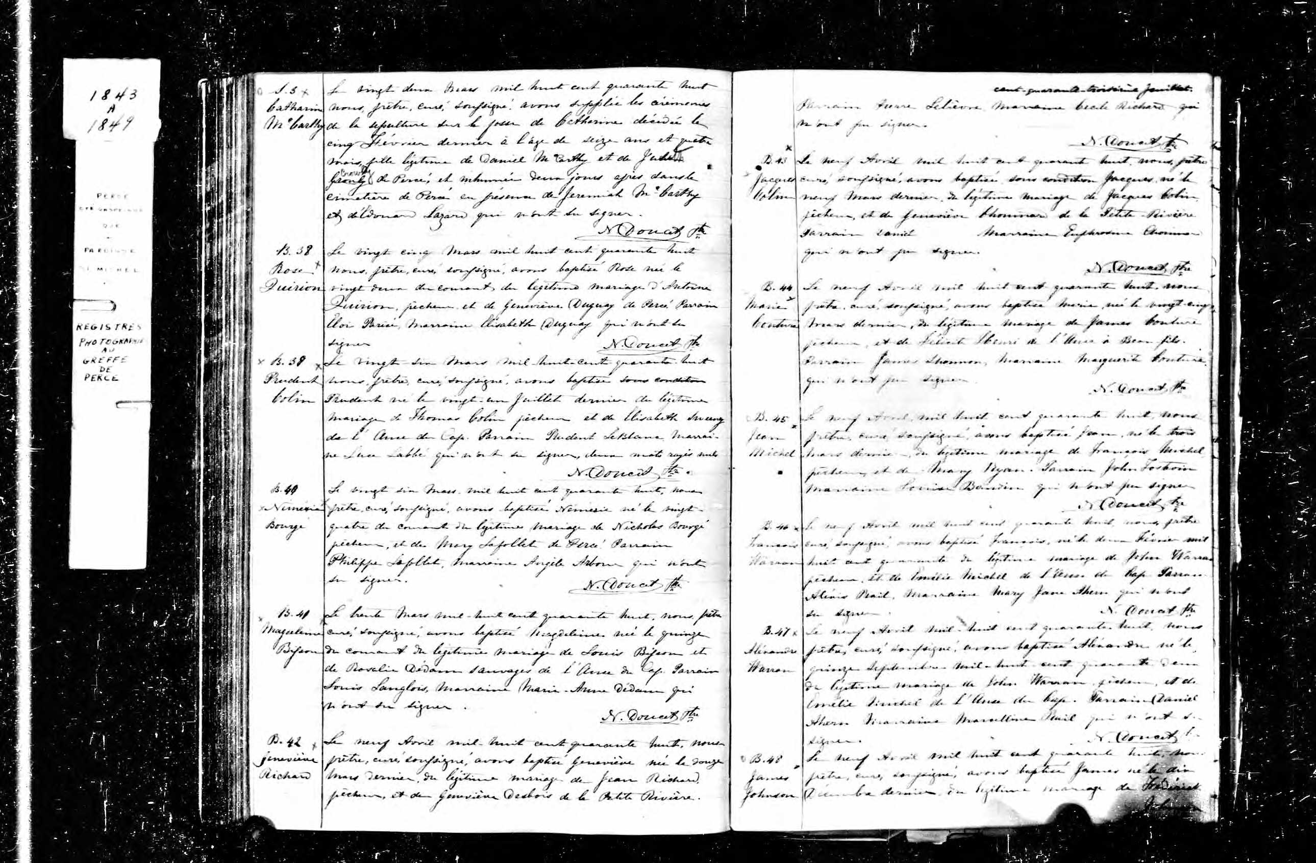 Acte de baptême