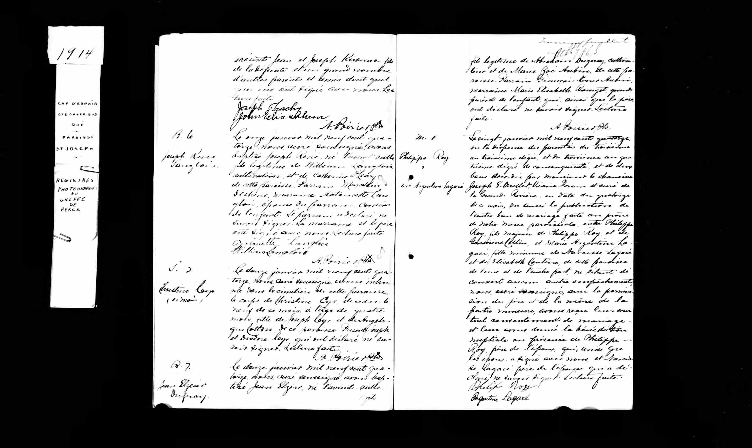  Acte de sépulture