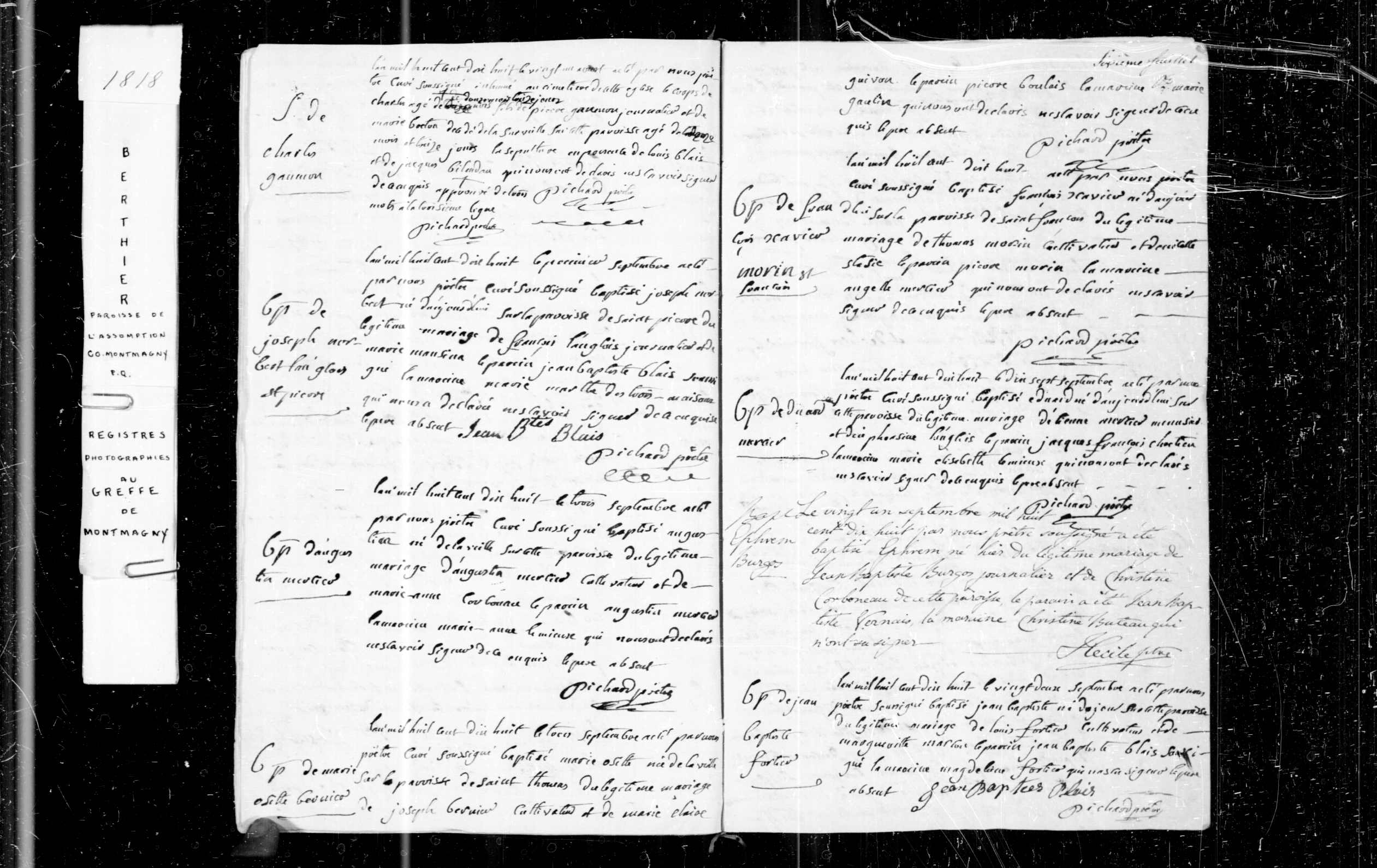 Acte de baptême