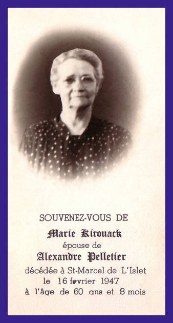 Carte mortuaire