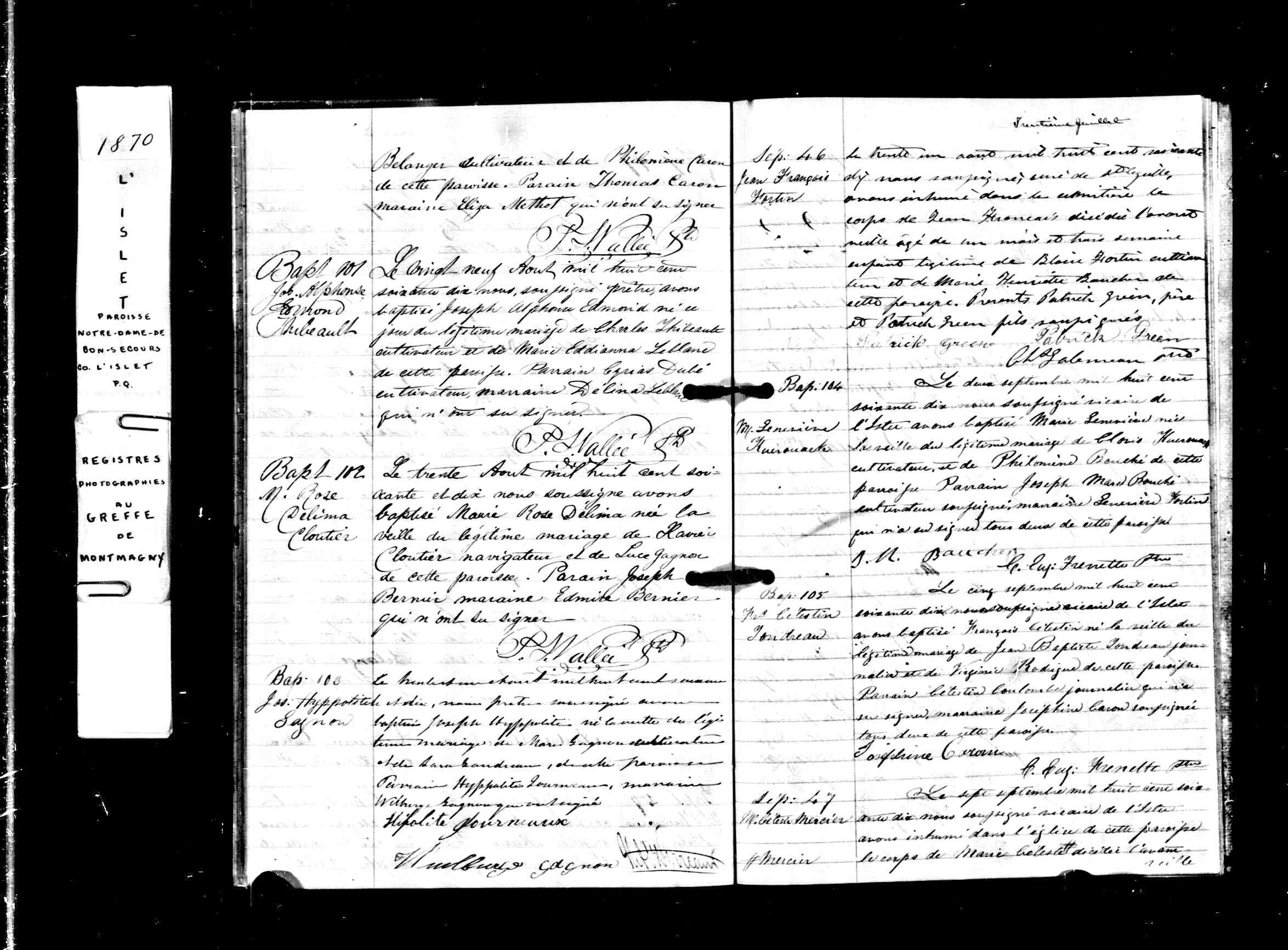 Acte de baptême