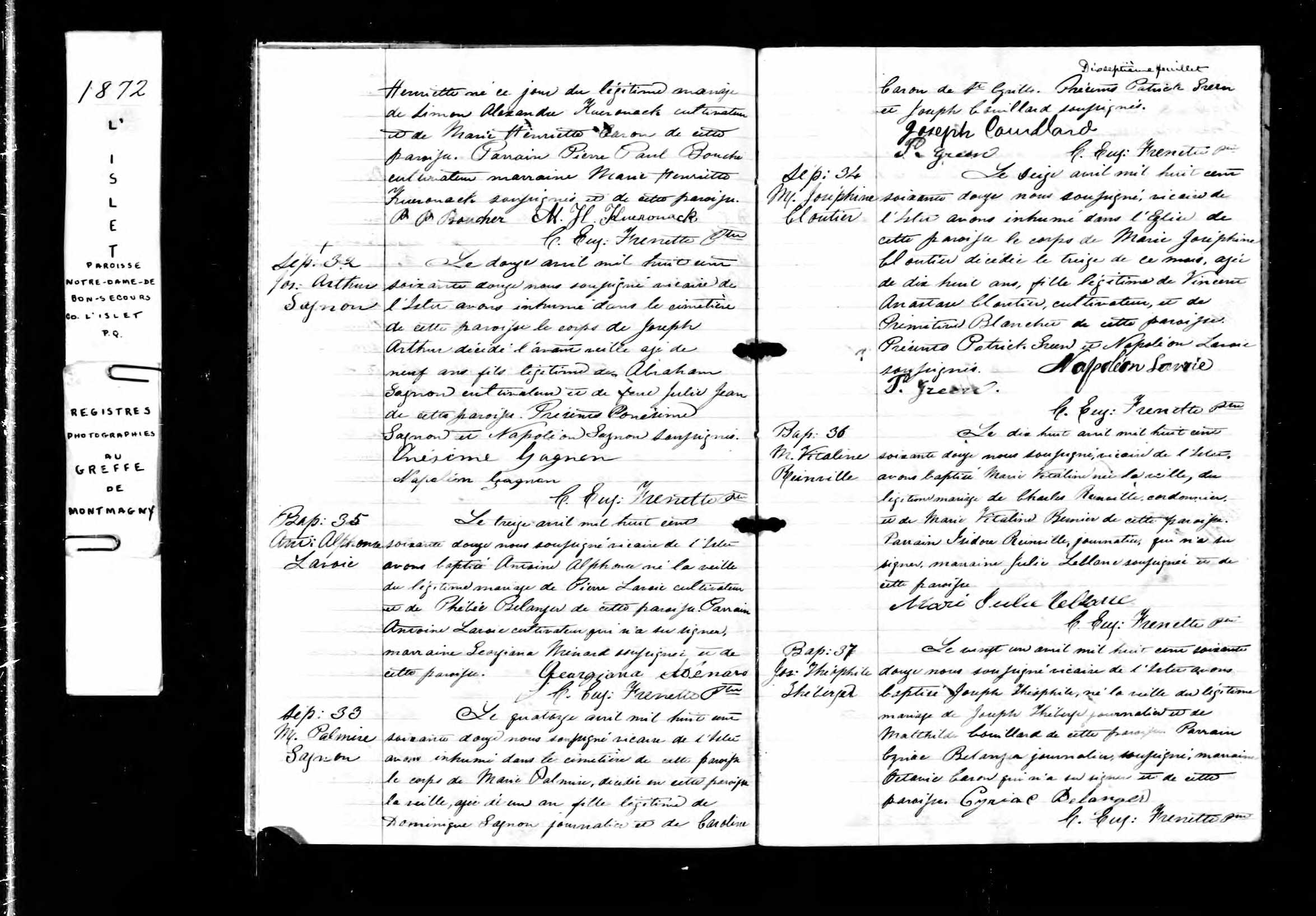 Acte de baptême