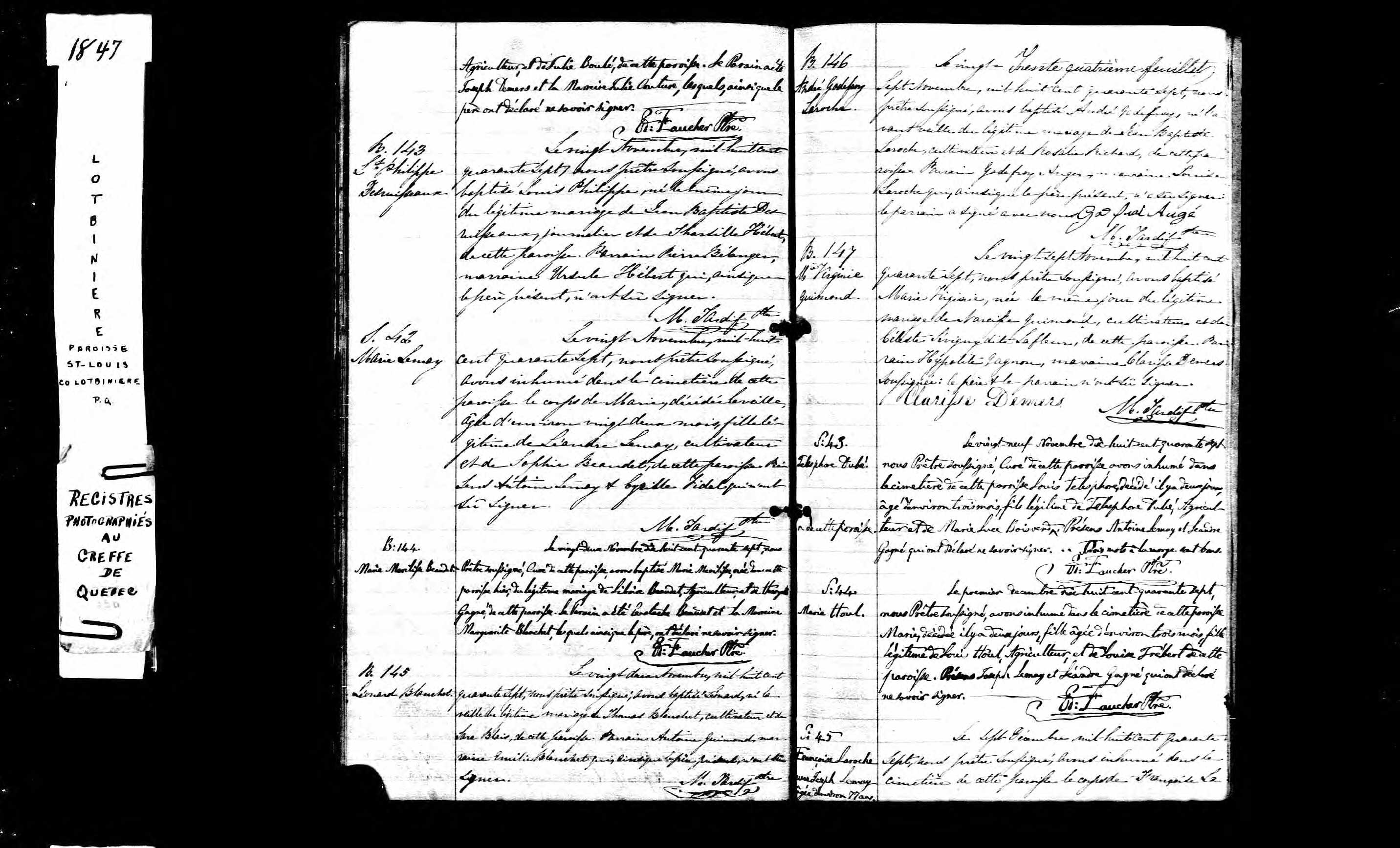 Acte de baptême