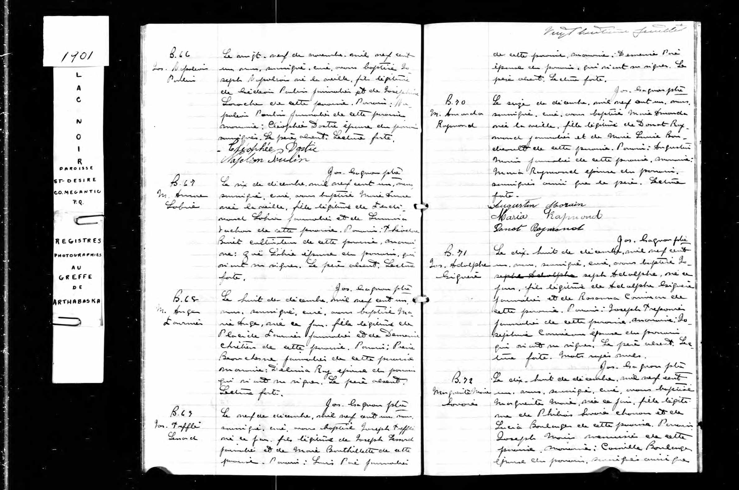 Acte de baptême