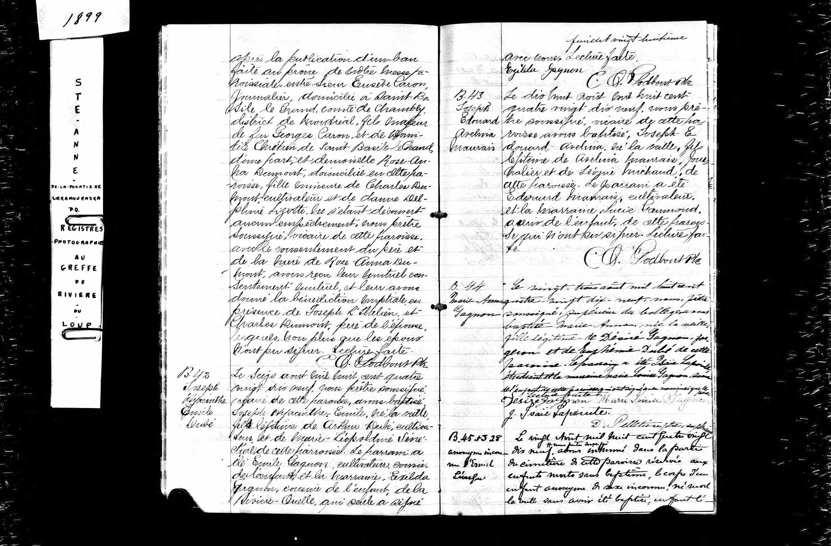 Acte de baptême