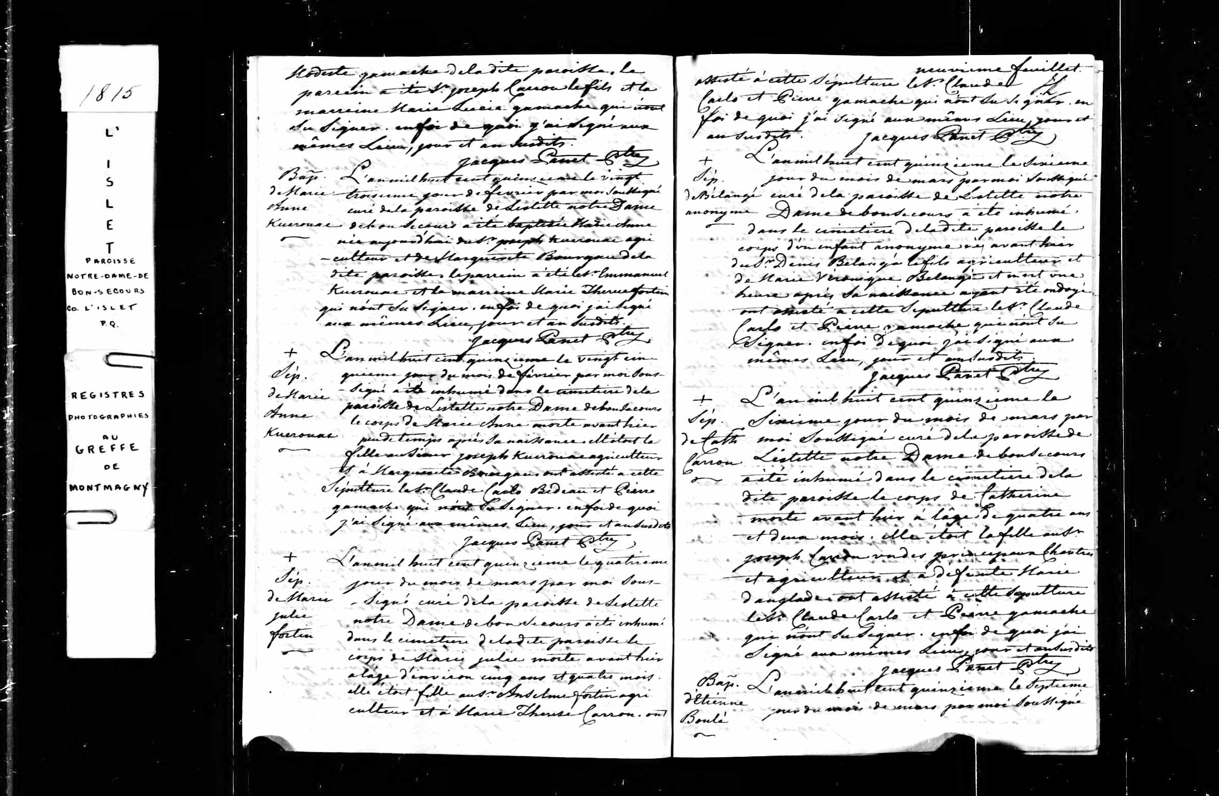 Acte de baptême