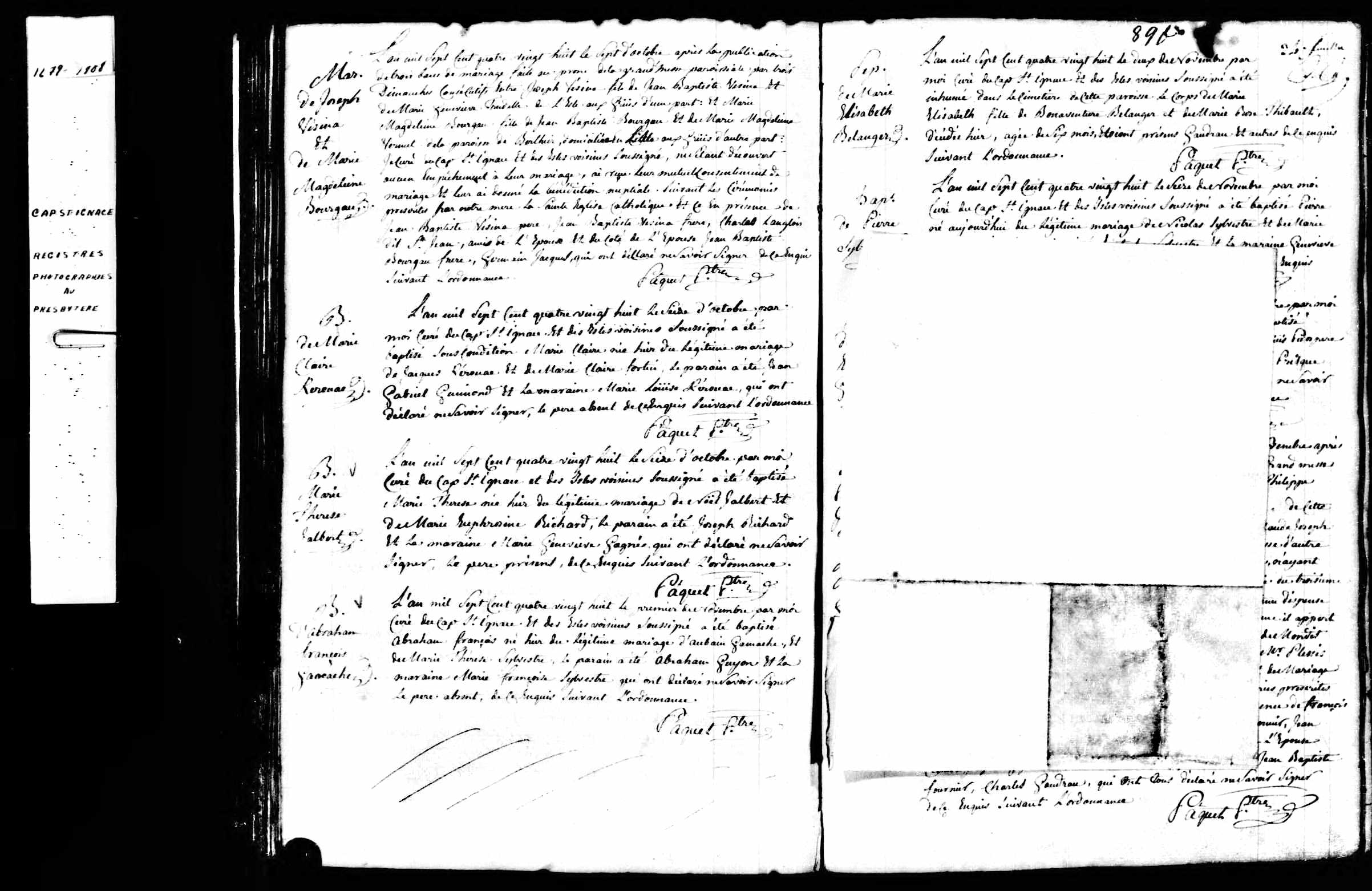 Acte de baptême