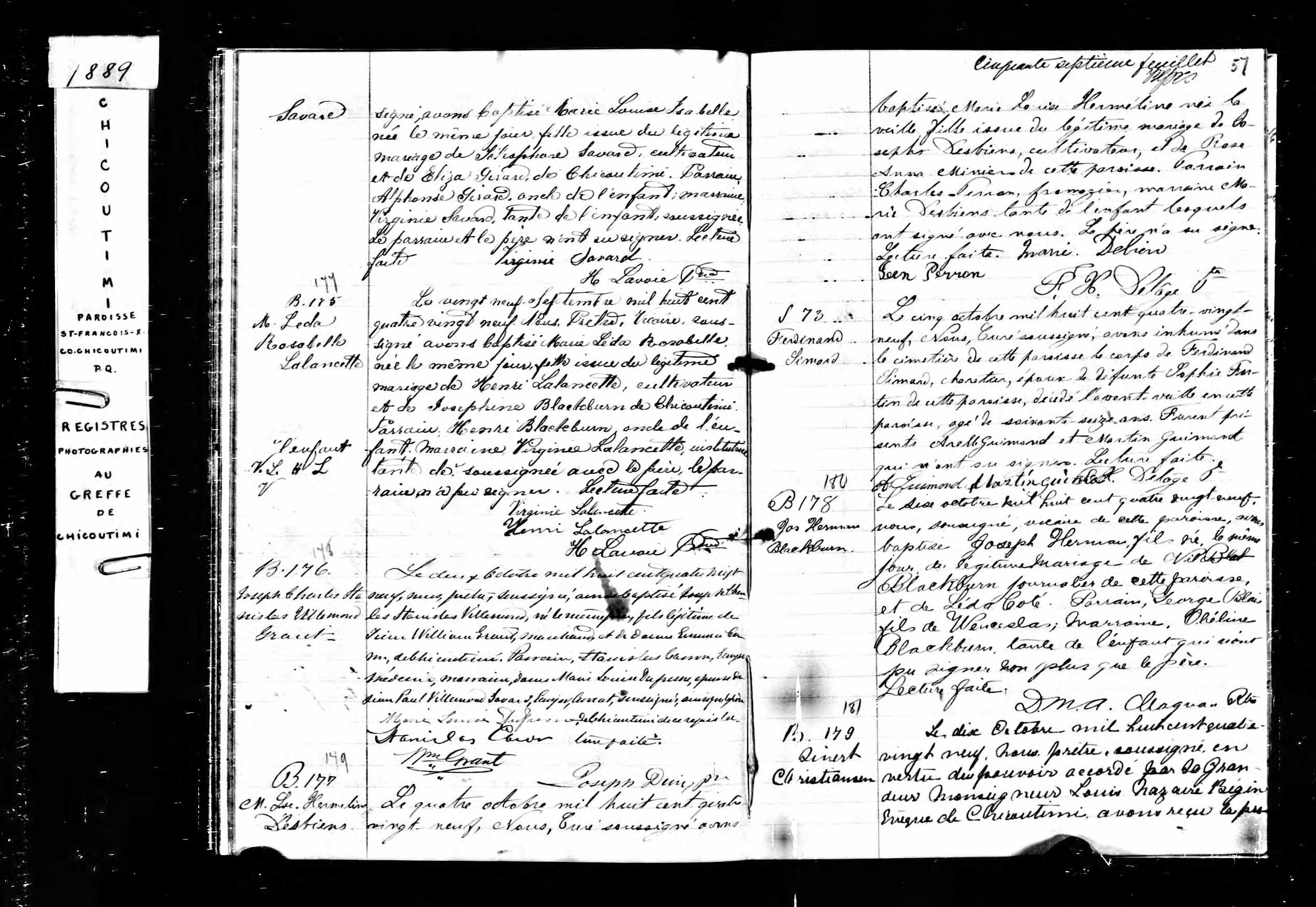 Acte de baptême