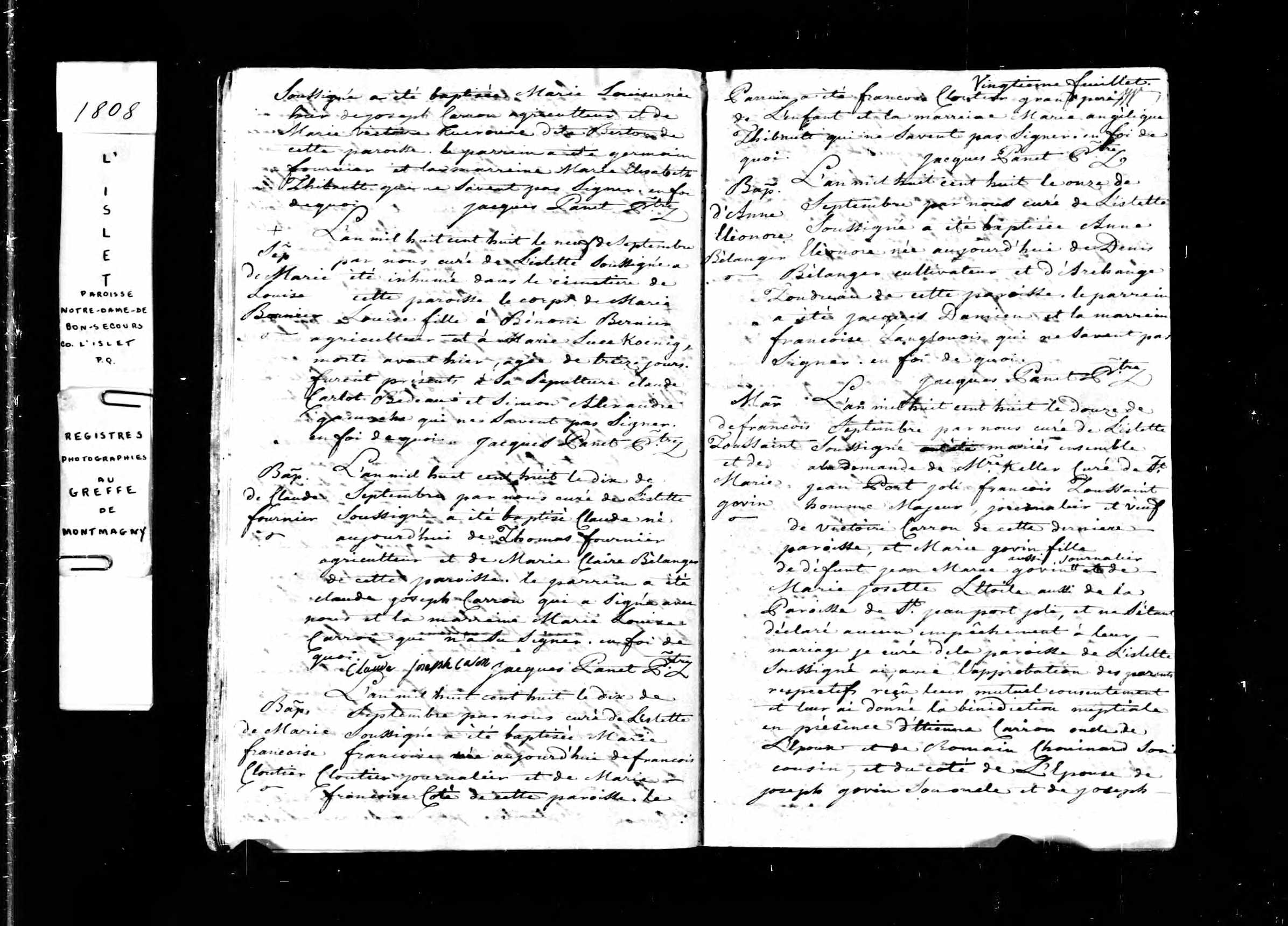 Acte de baptême