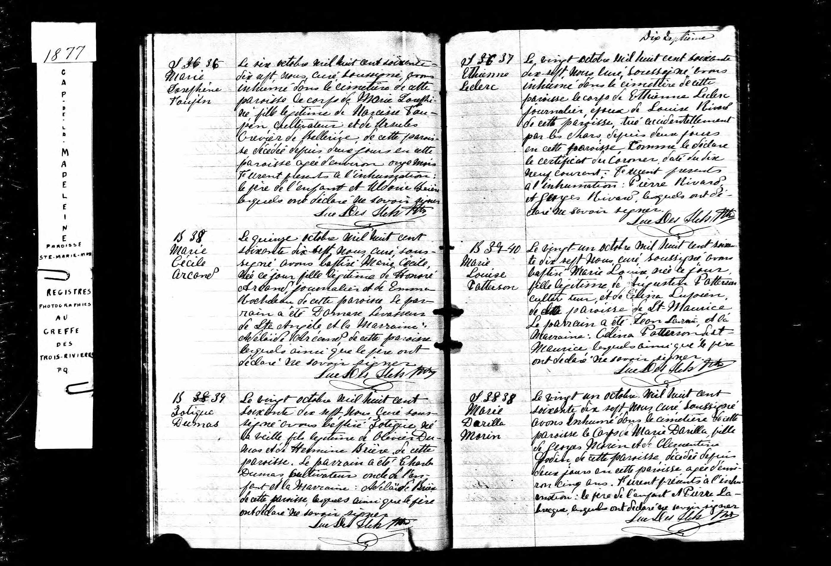 Acte de baptême
