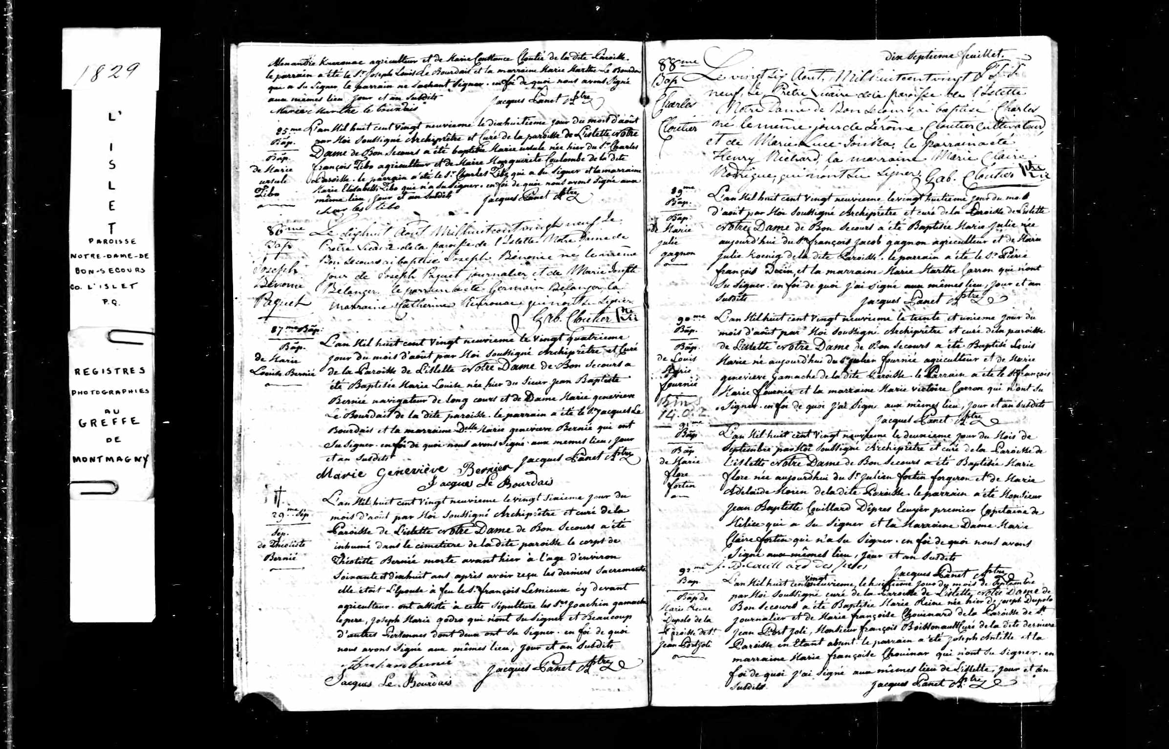 Acte de baptême