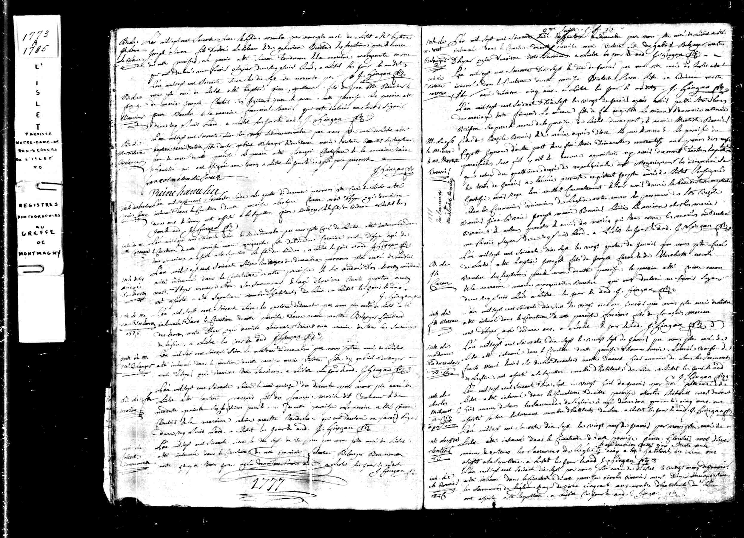 Acte de sépulture