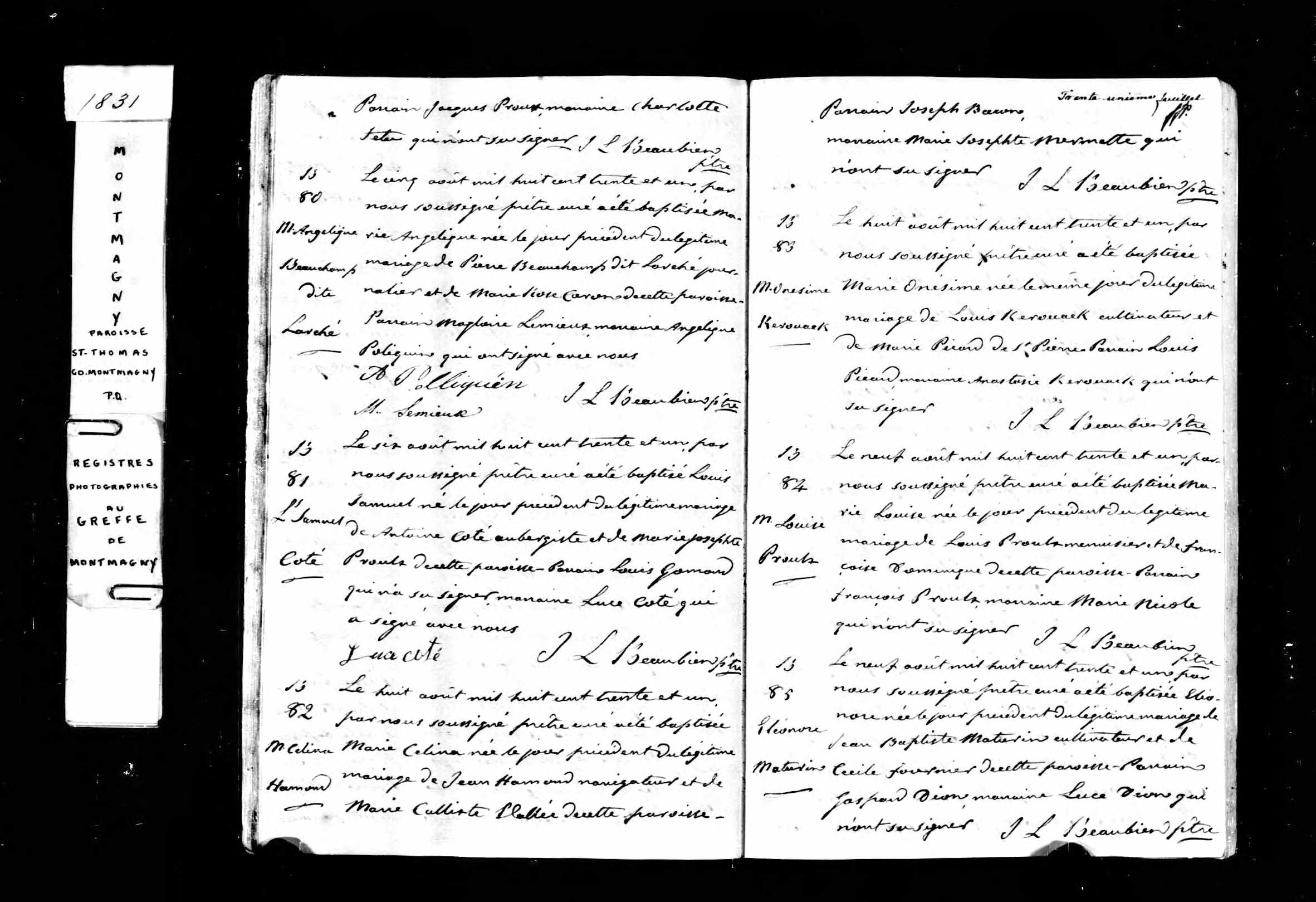 Acte de baptême