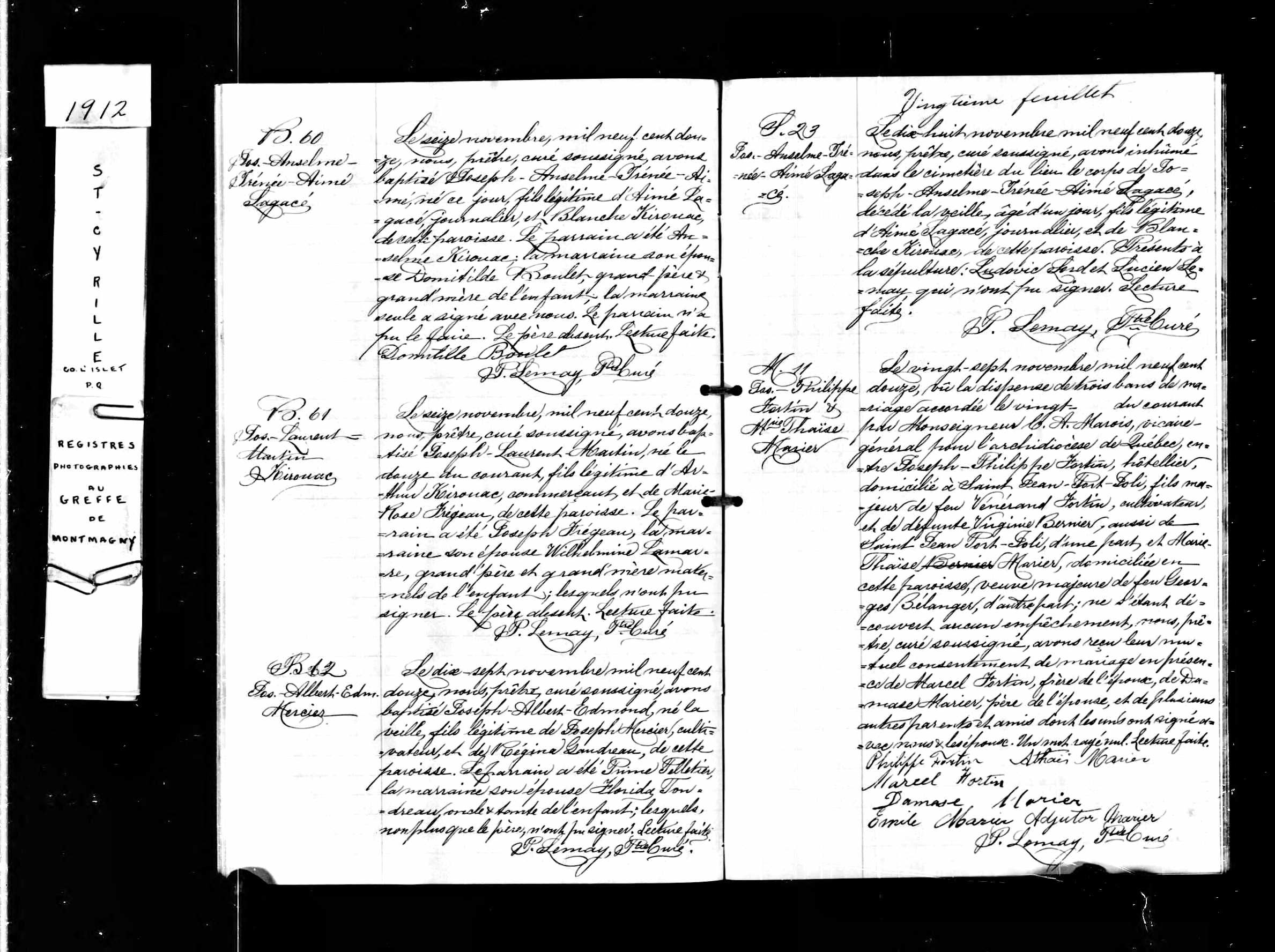 Acte de baptême