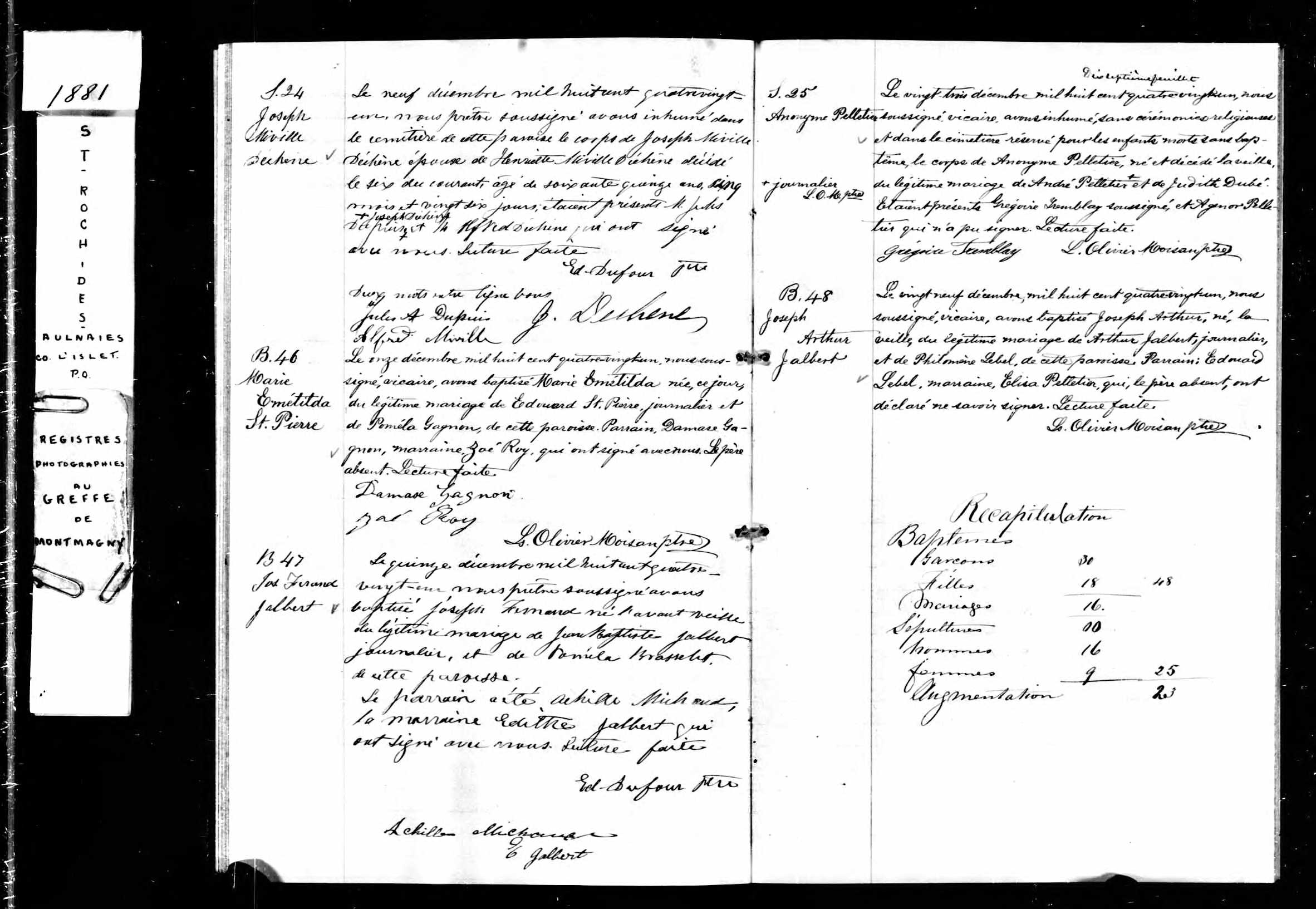 Acte de baptême